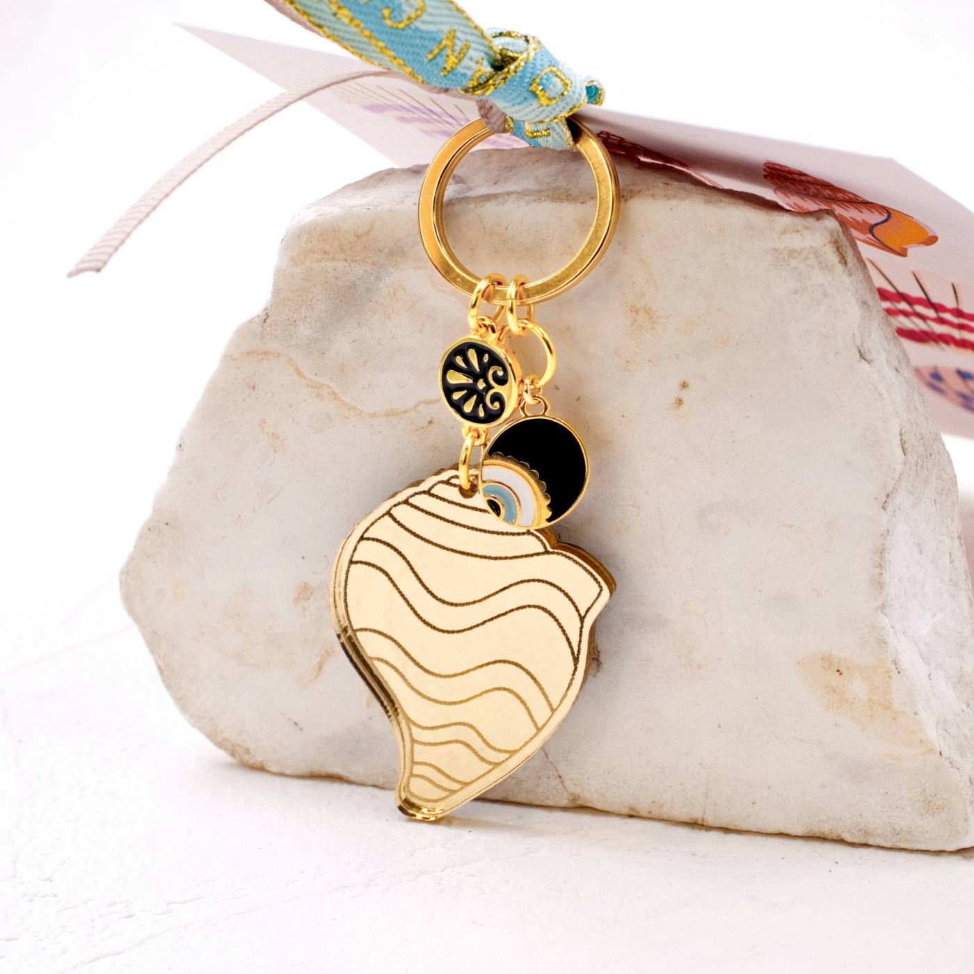 Summer Collection Sea Shell Keychain