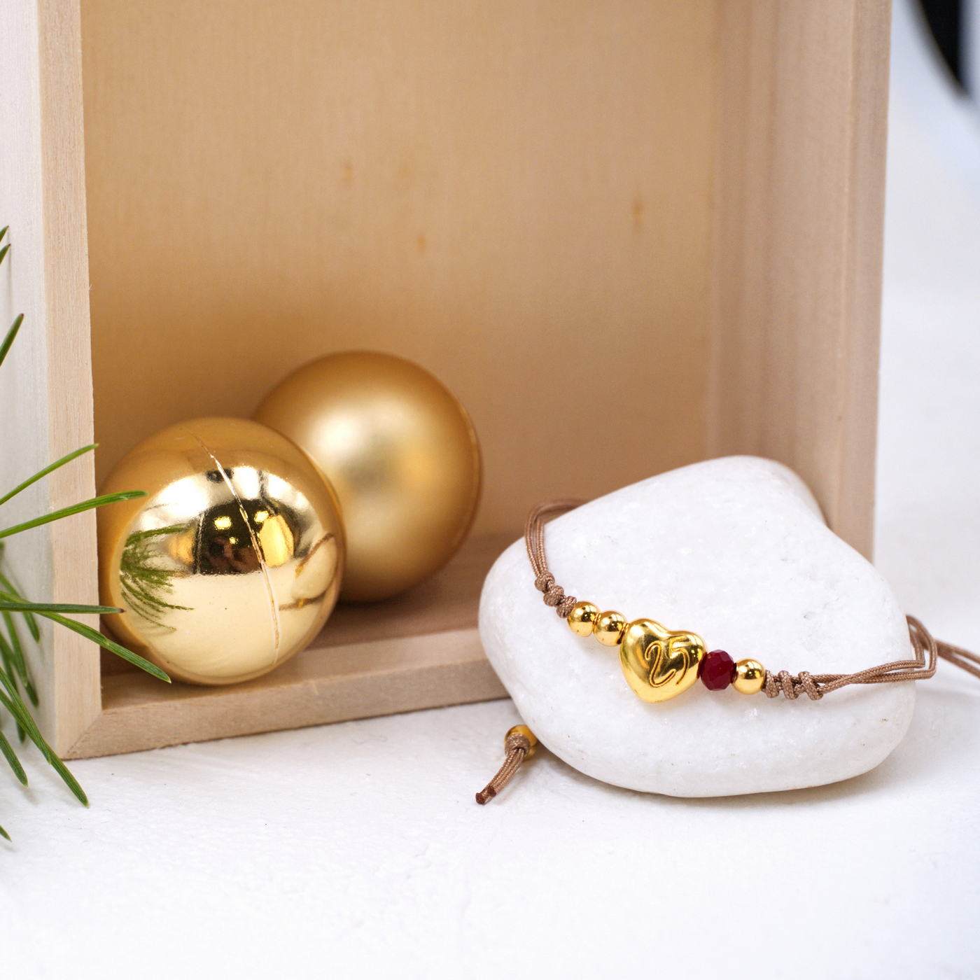 2026 Lucky Bracelet - Gold-plated Heart