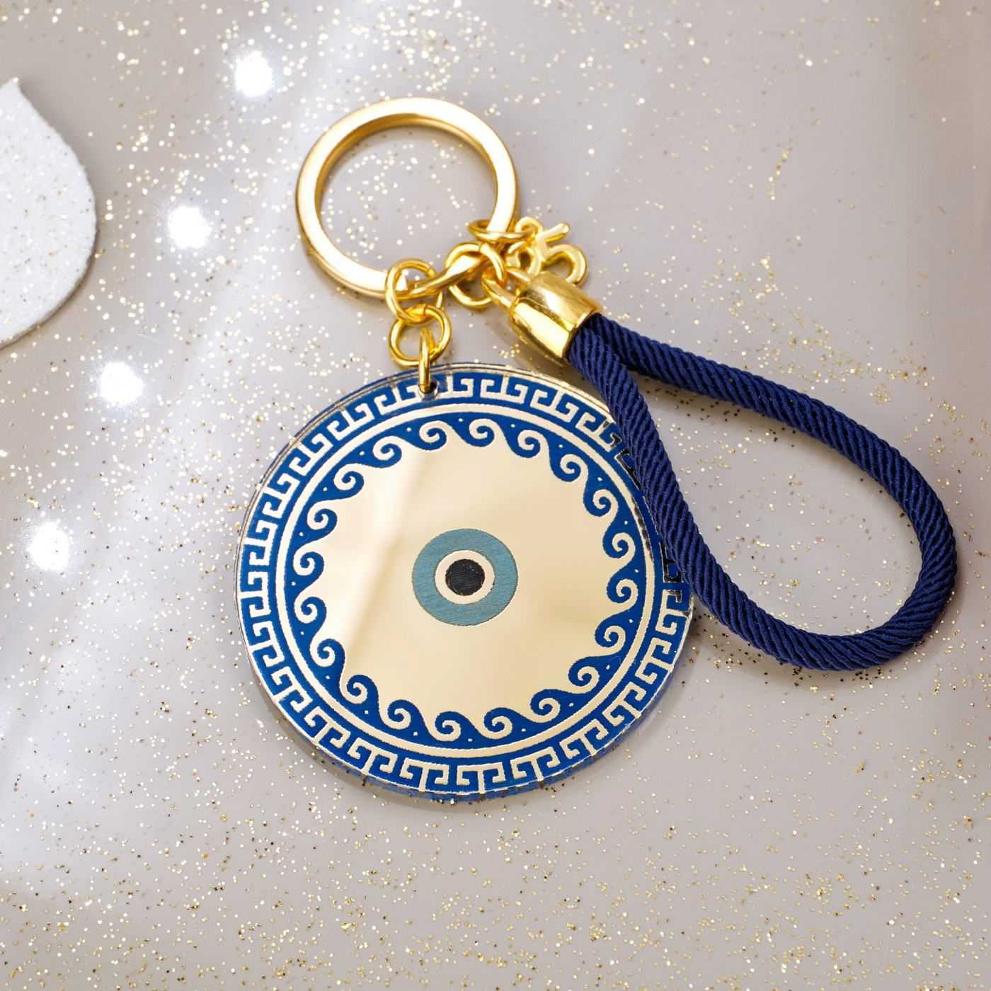 2026 Lucky Keyring with Evil Eye in a Gift Box — Pendants & charms from Toolittle — additional view 2