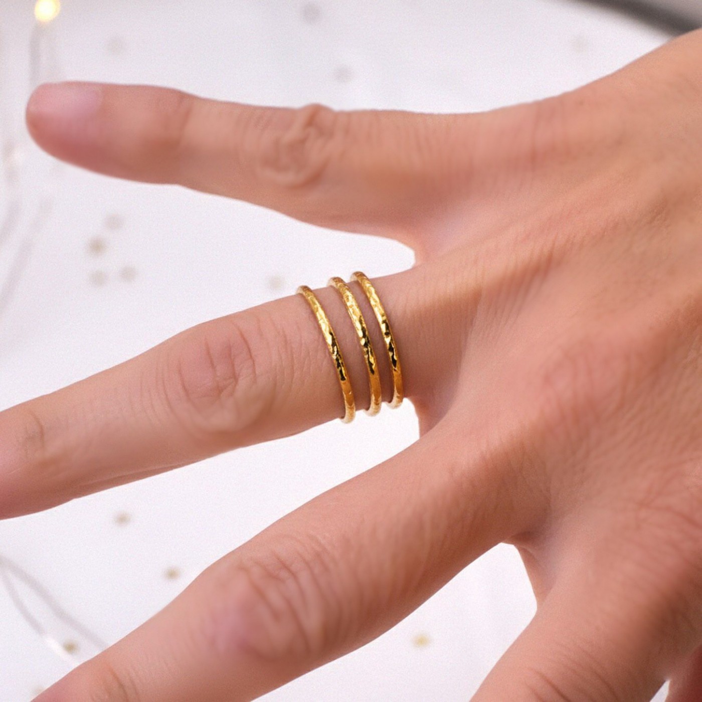 Gold-Plated Stainless Steel Ring — Rings from Toolittle — additional view 3