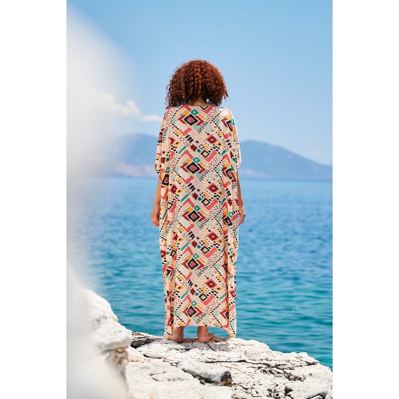 KOKKOSAMMOU Maxi caftan Mexico — Dresses from Toolittle — additional view 6
