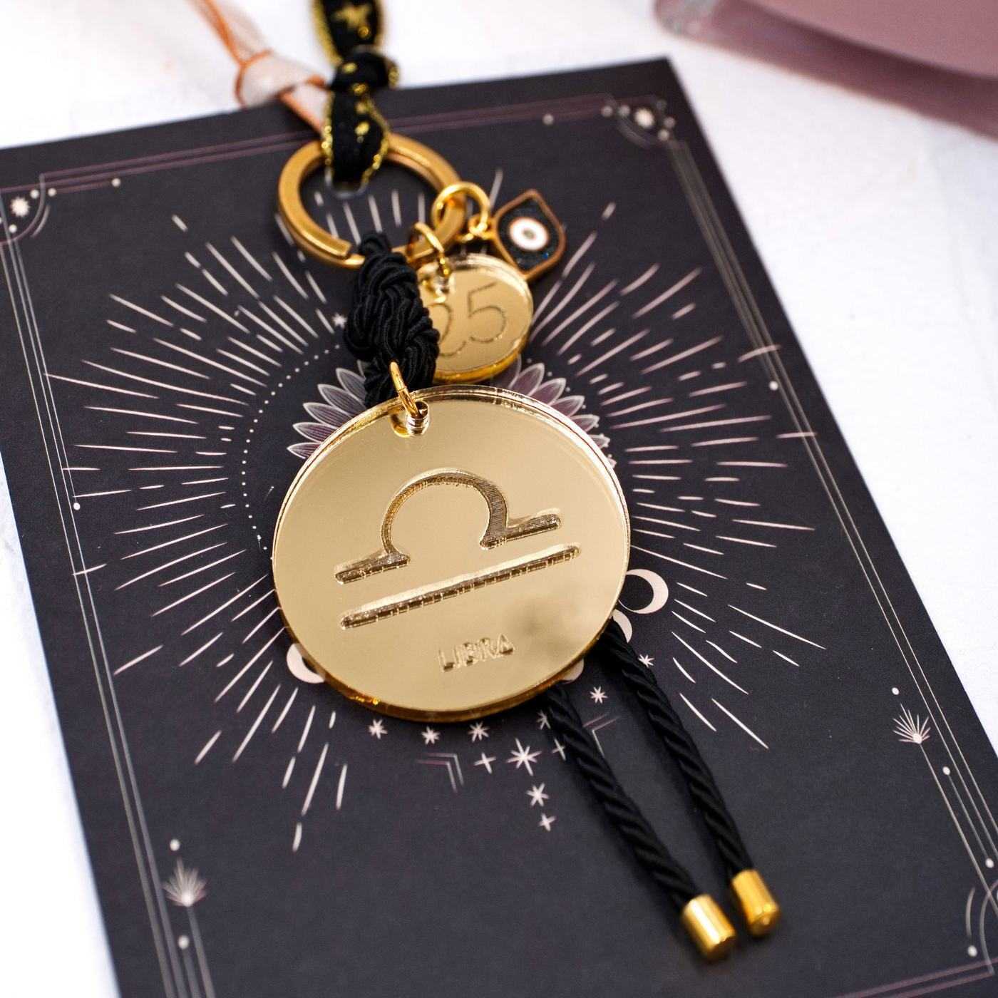 Libra Sign Lucky Keychain — Pendants & charms from Toolittle — additional view 3