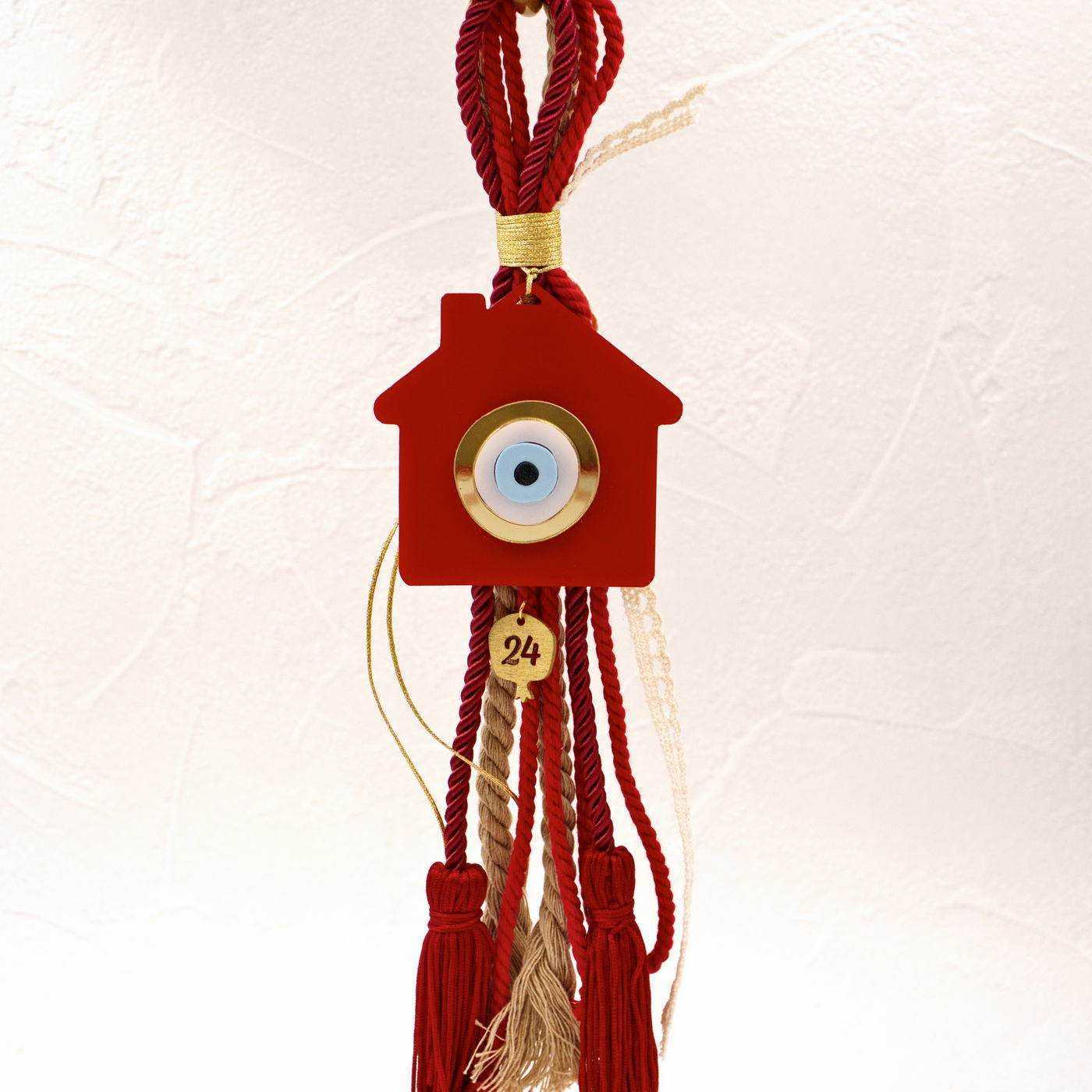 2026 Hanging Lucky Charm with House — Pendants & charms from Toolittle — additional view 2