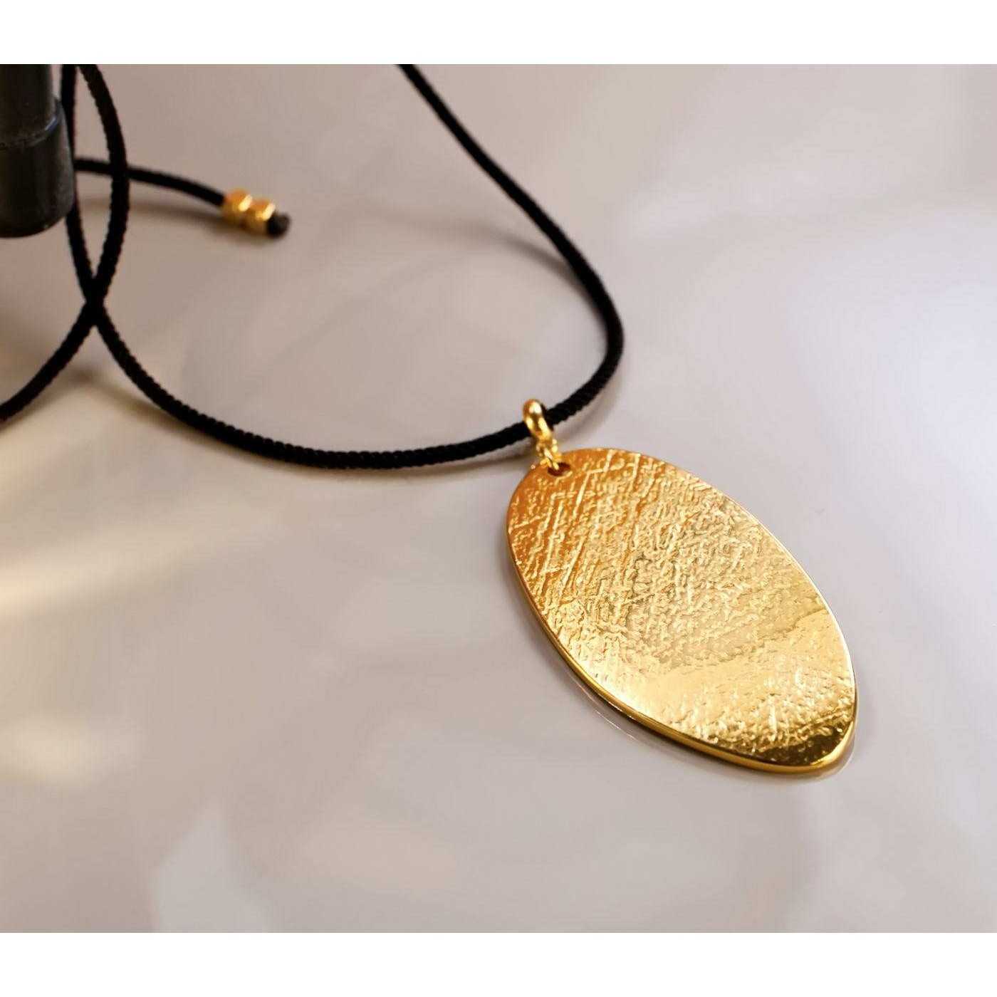 Organic Pendant Long Necklace — Necklaces from Toolittle — additional view 4