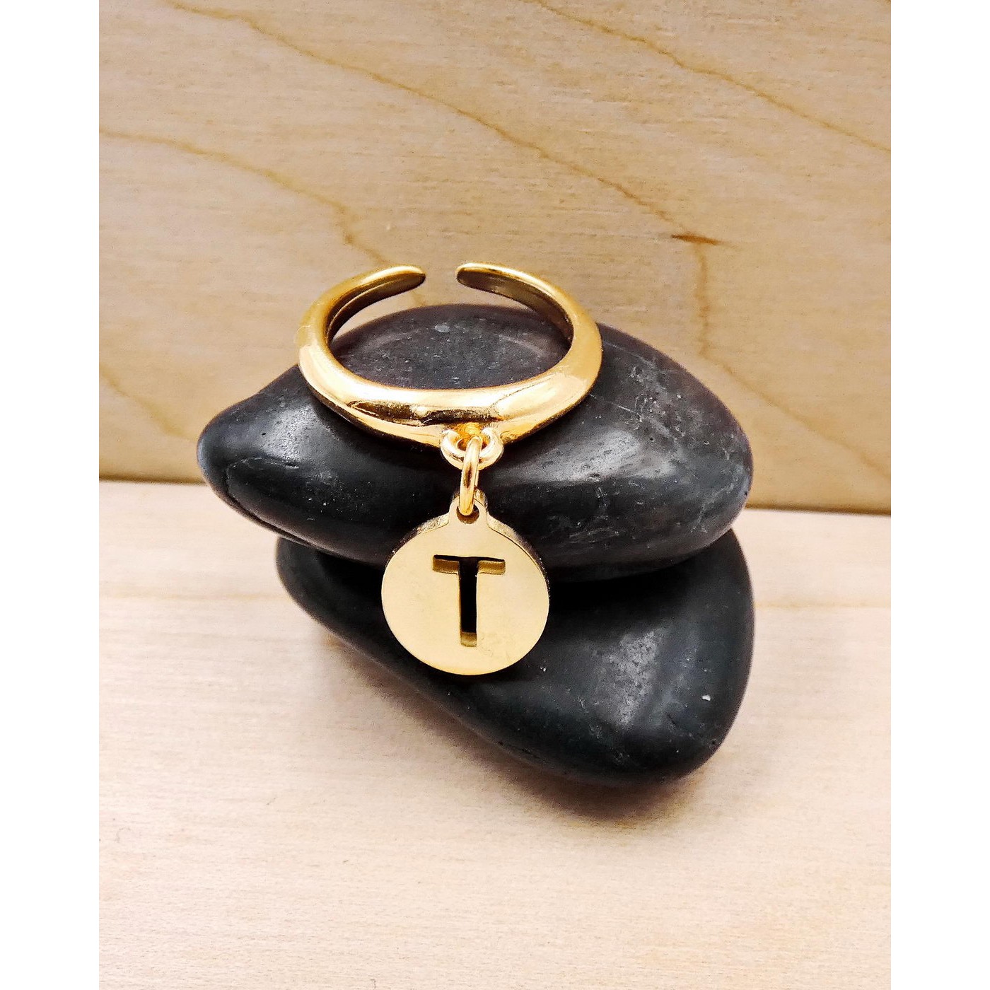 Encardia Initial Ring — Rings from Toolittle — additional view 3
