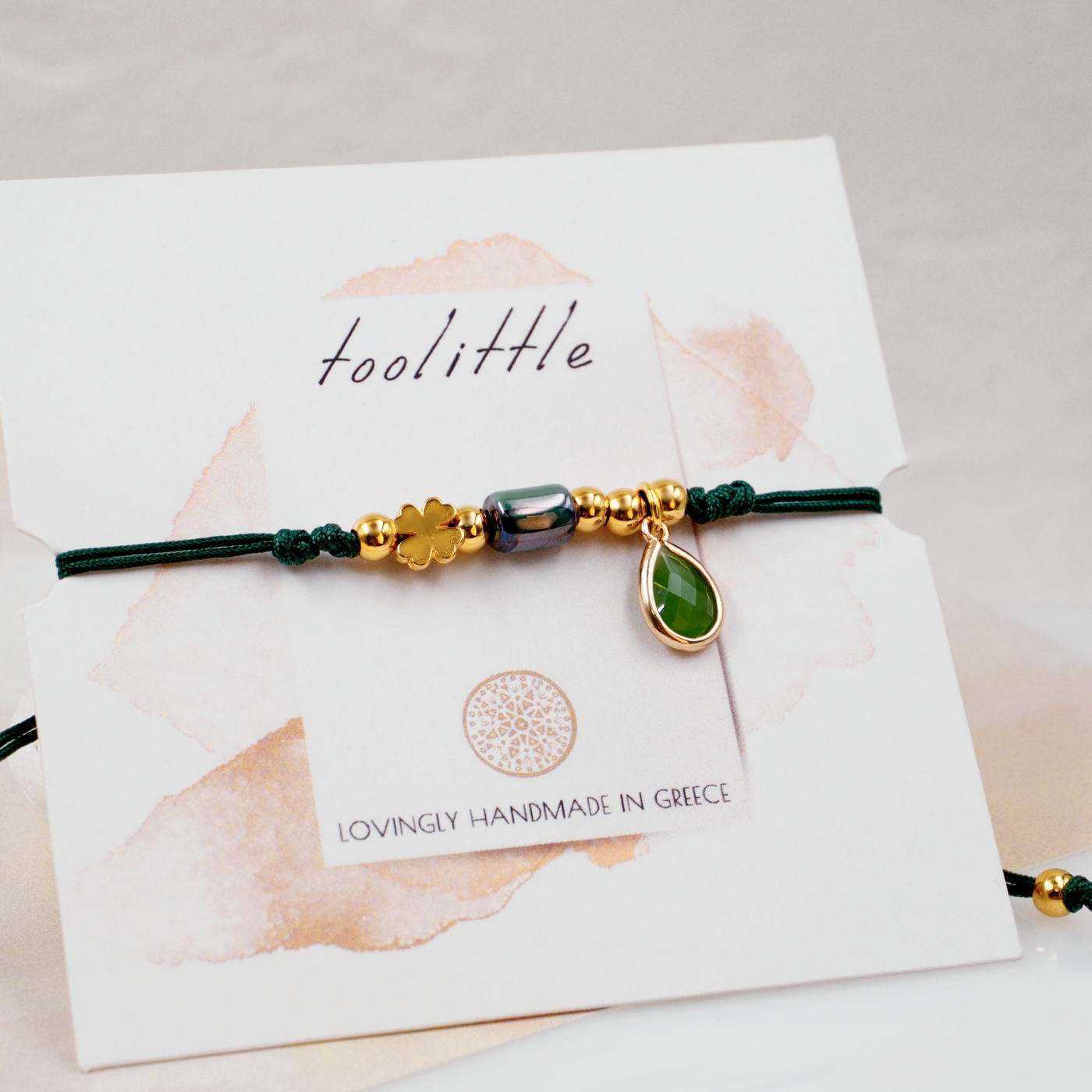 Green Cord Makrame Bracelet — Bracelets from Toolittle — additional view 6