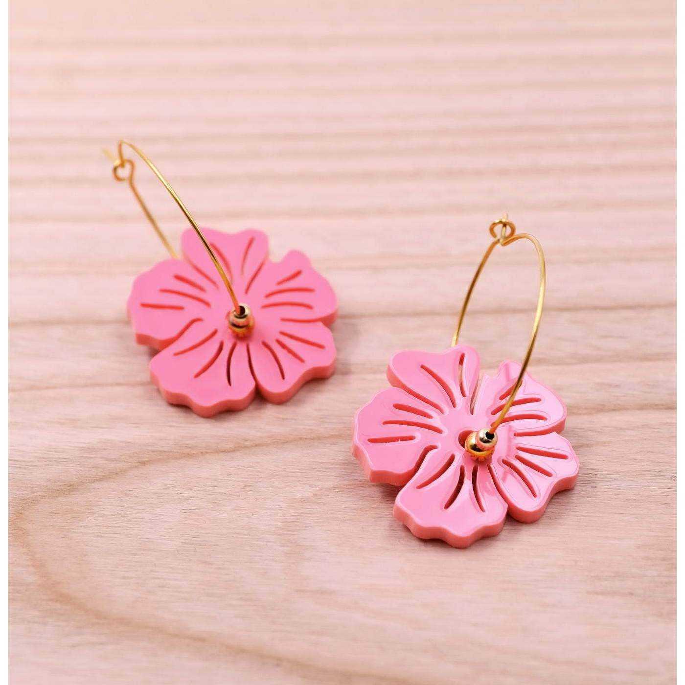 Inox earrings Nature Collection — Earrings from Toolittle — additional view 3