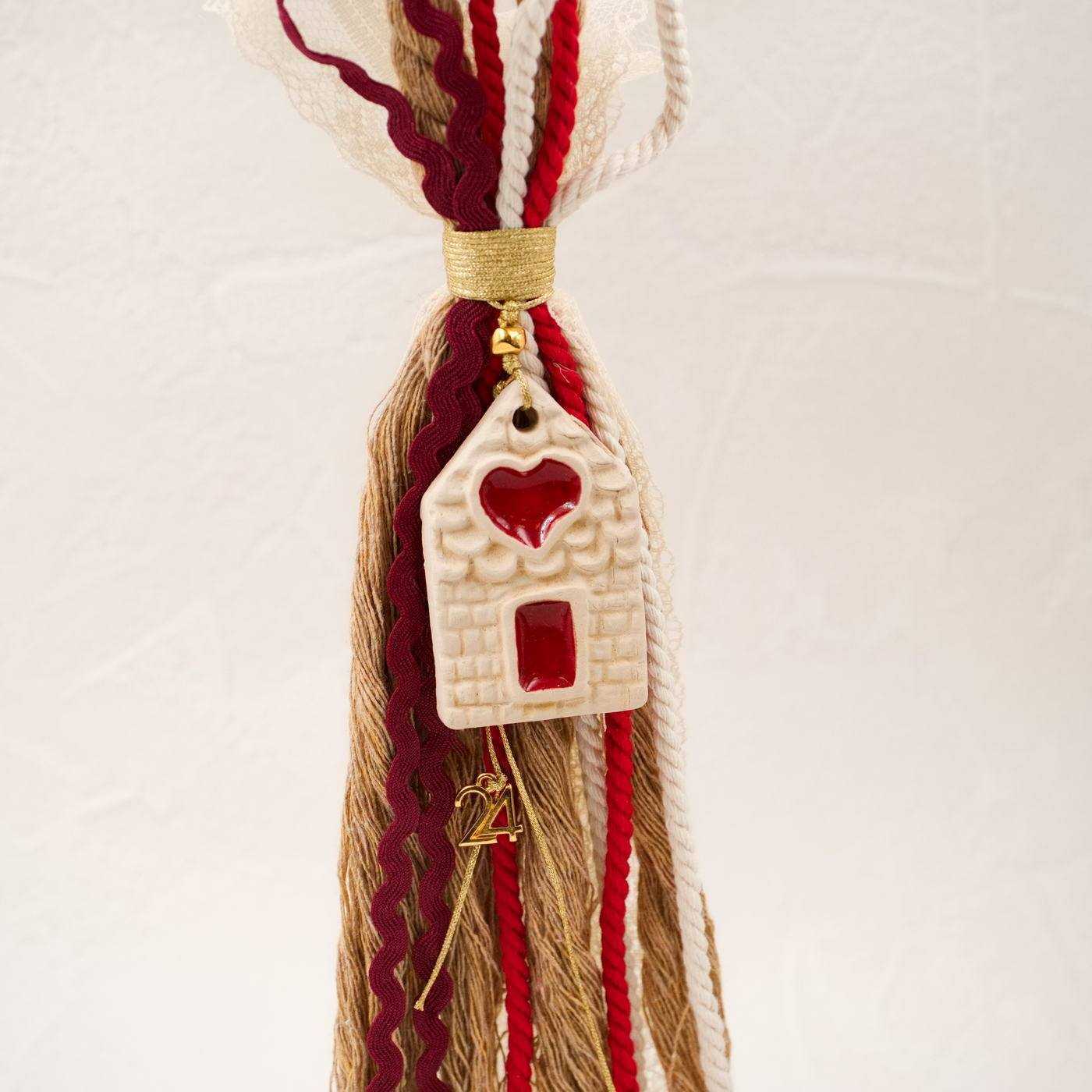 Christmas Lucky Charm with House — Pendants & charms from Toolittle — additional view 4