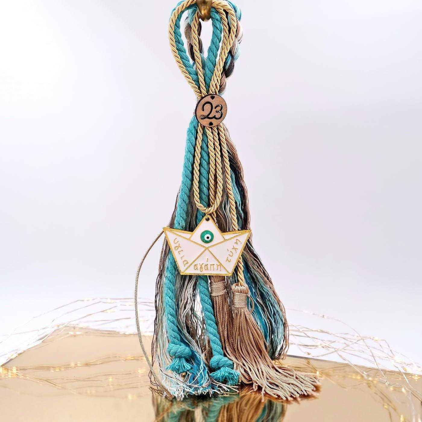 2026 Lucky charm with enamel boat — Pendants & charms from Toolittle — additional view 2