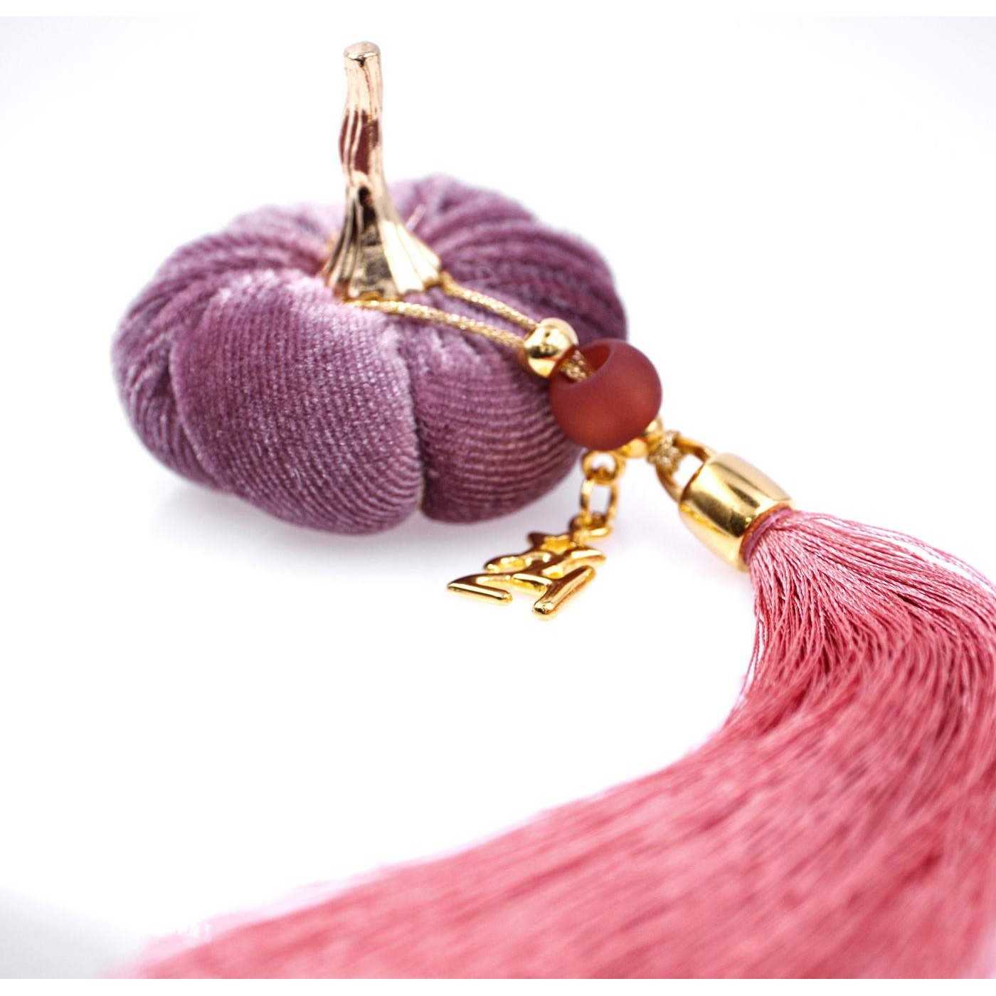Soft Velvet Lucky Charm Pumpkin — Pendants & charms from Toolittle — additional view 2