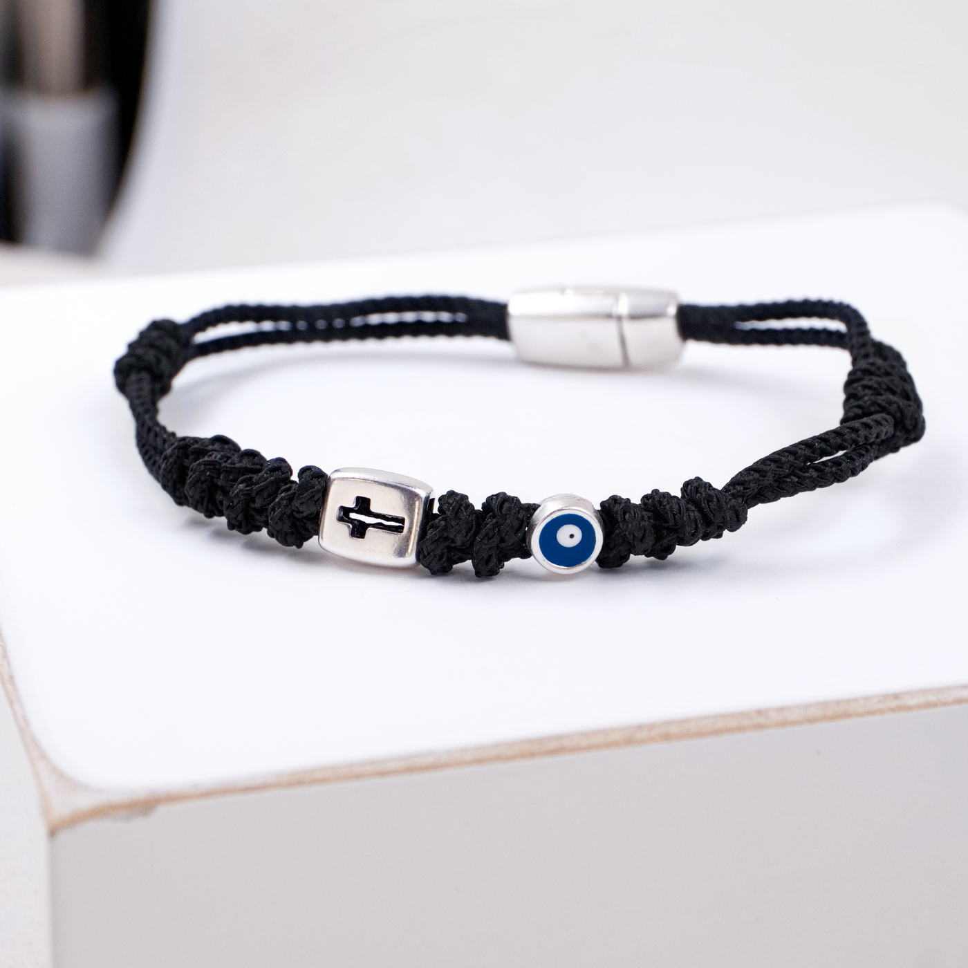 Men's Cross & Eye Bracelet — Bracelets from Toolittle — additional view 3