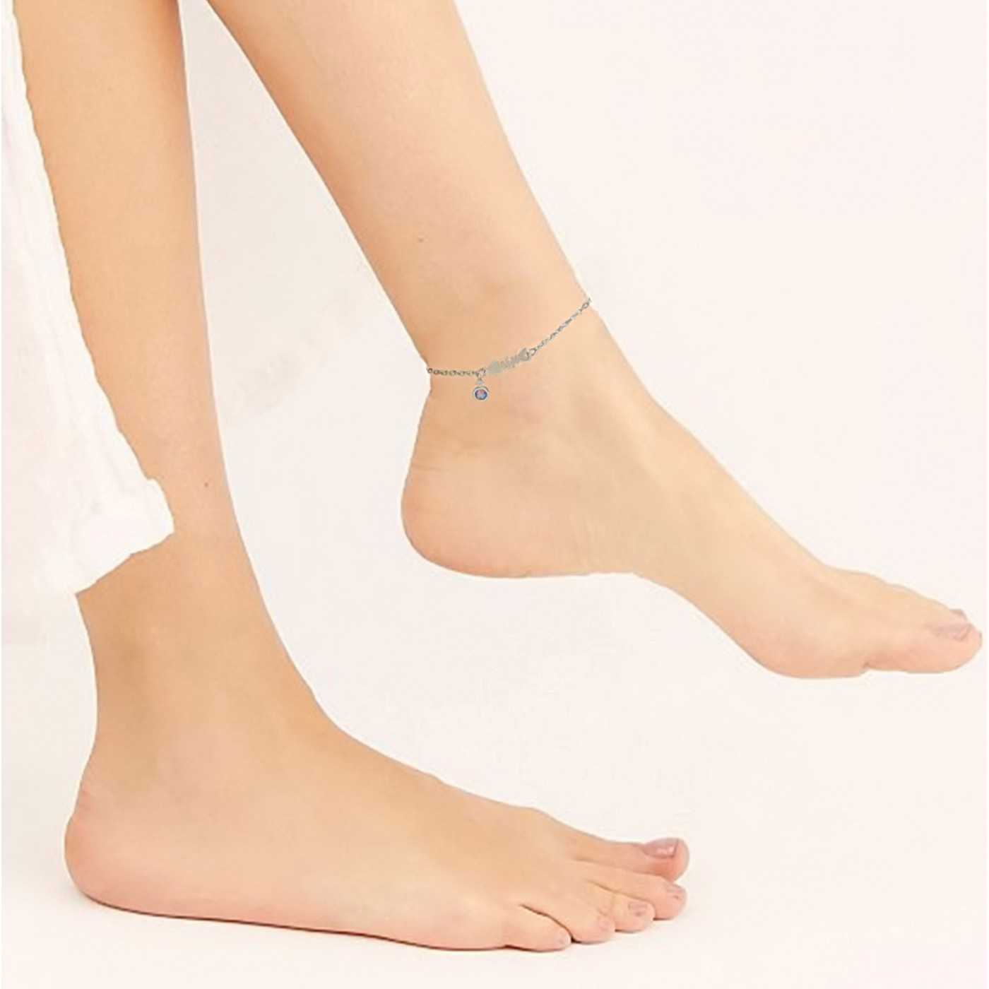Fishbone Anklet — Anklets from Toolittle — additional view 4