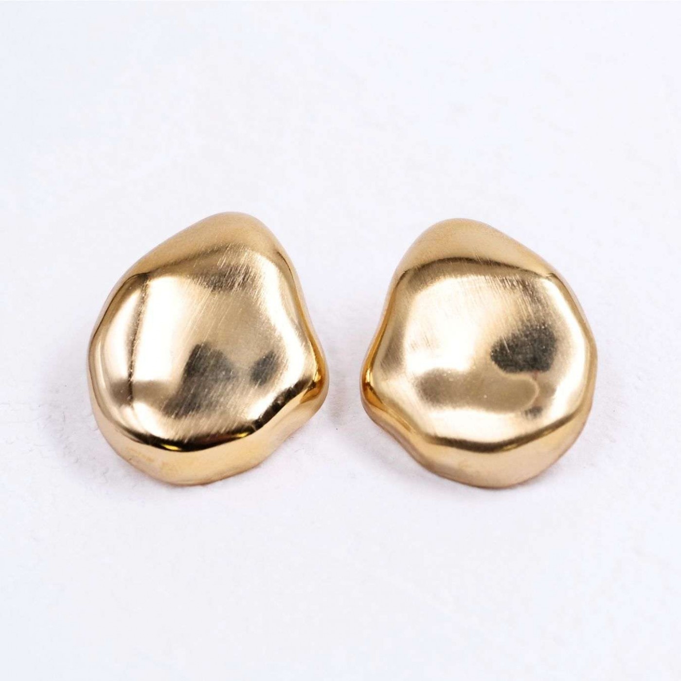 Stainless Steel Earrings – Timeless Elegance — Earrings from Toolittle — additional view 2