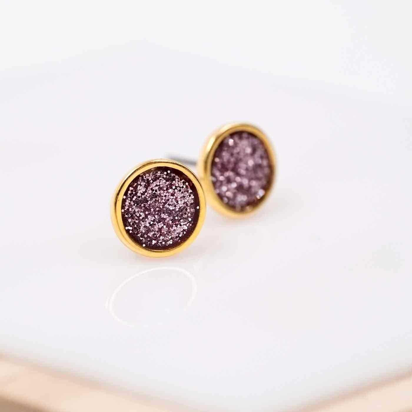 Enamel Earrings Midi Dots — Earrings from Toolittle — additional view 3