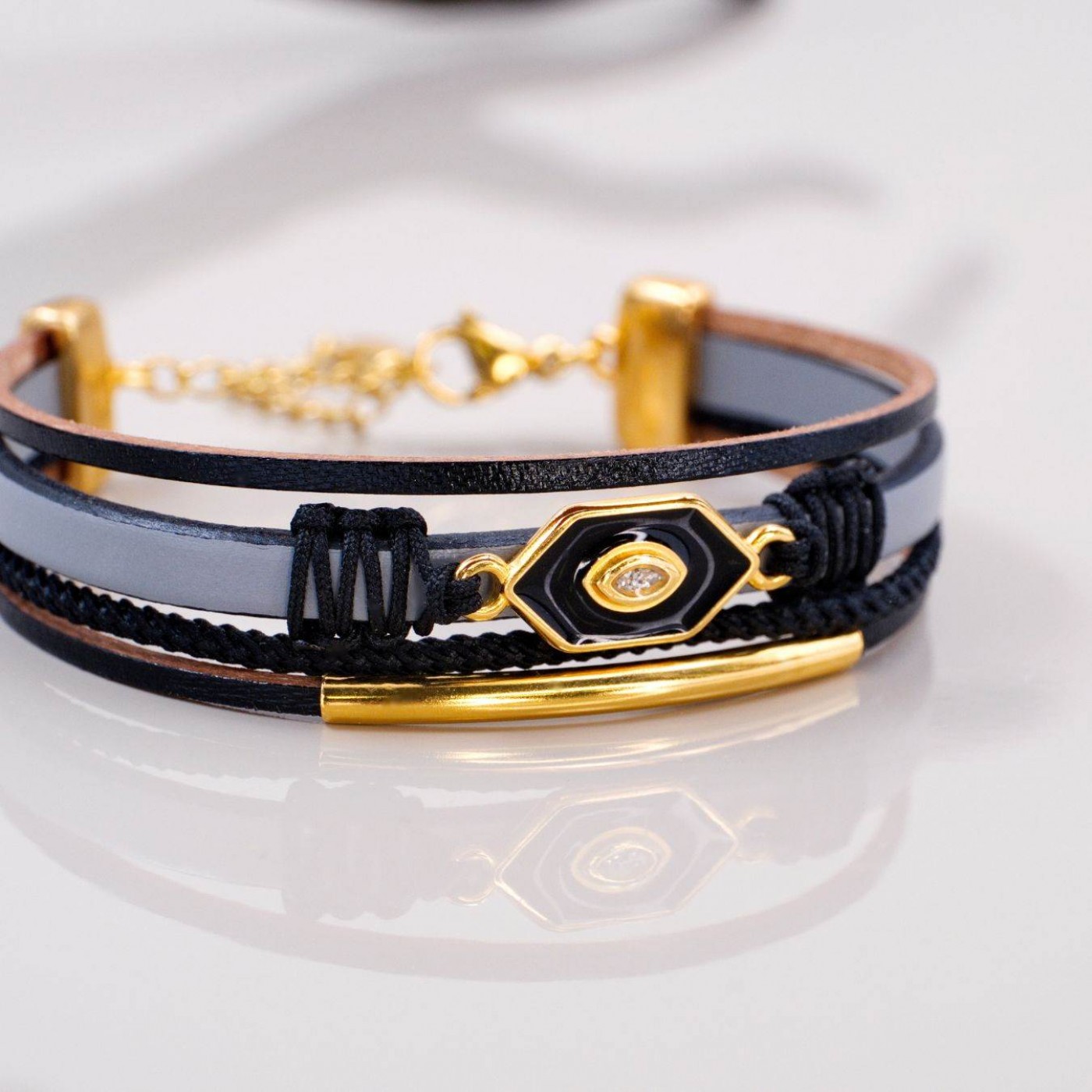 Women's Leather Bracelet — Bracelets from Toolittle — additional view 3