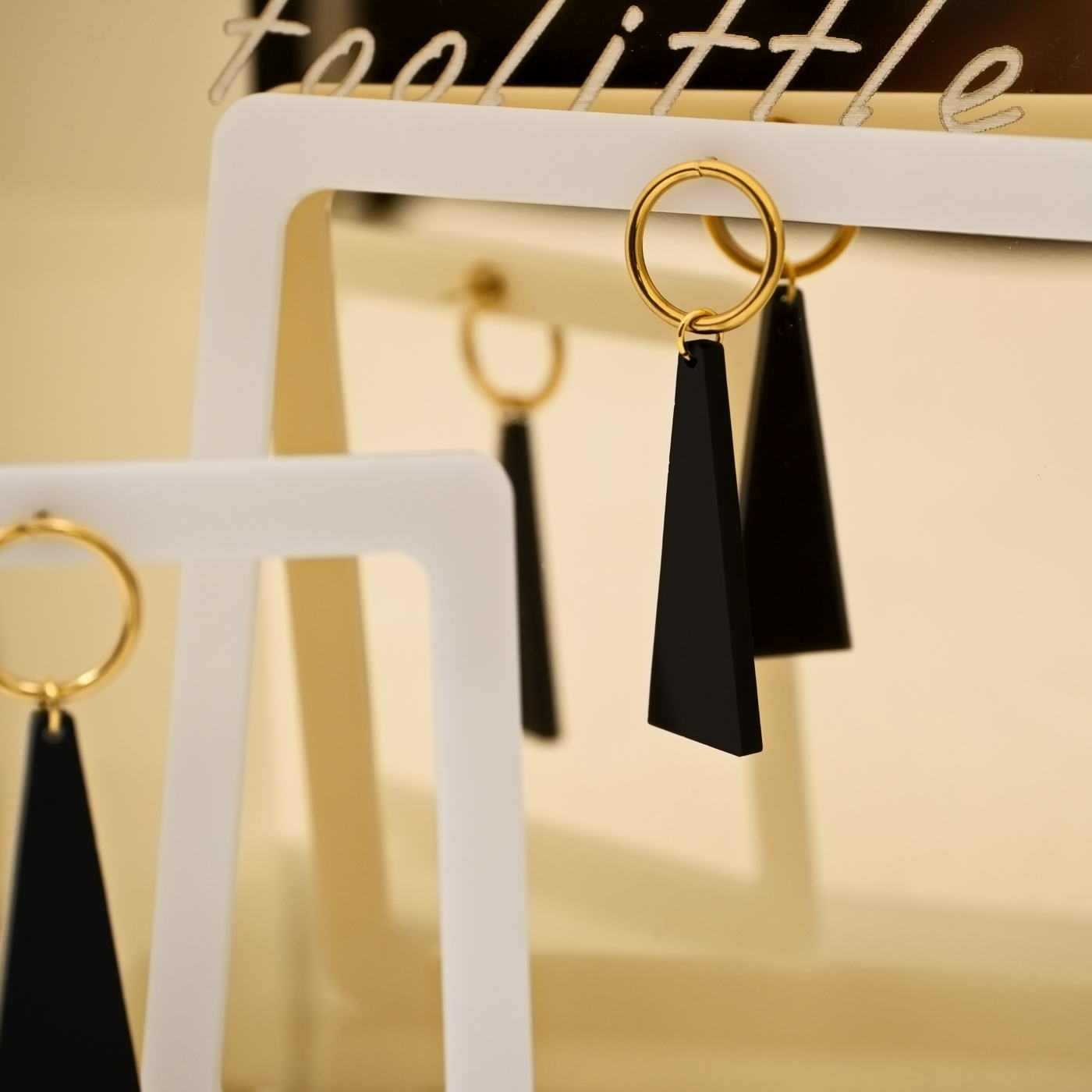 Earrings Plexi Glam — Earrings from Toolittle — additional view 3