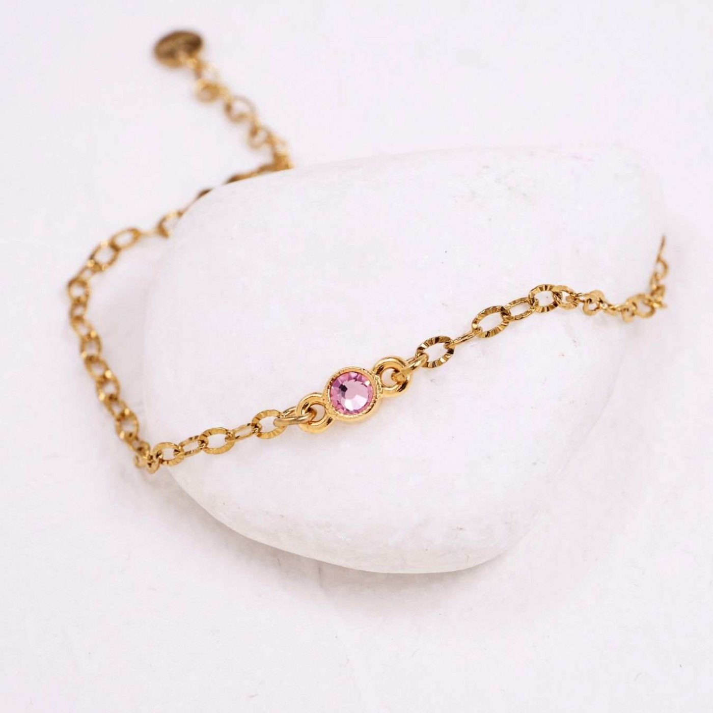 Chain Bracelet with Crystal — Bracelets from Toolittle — additional view 3