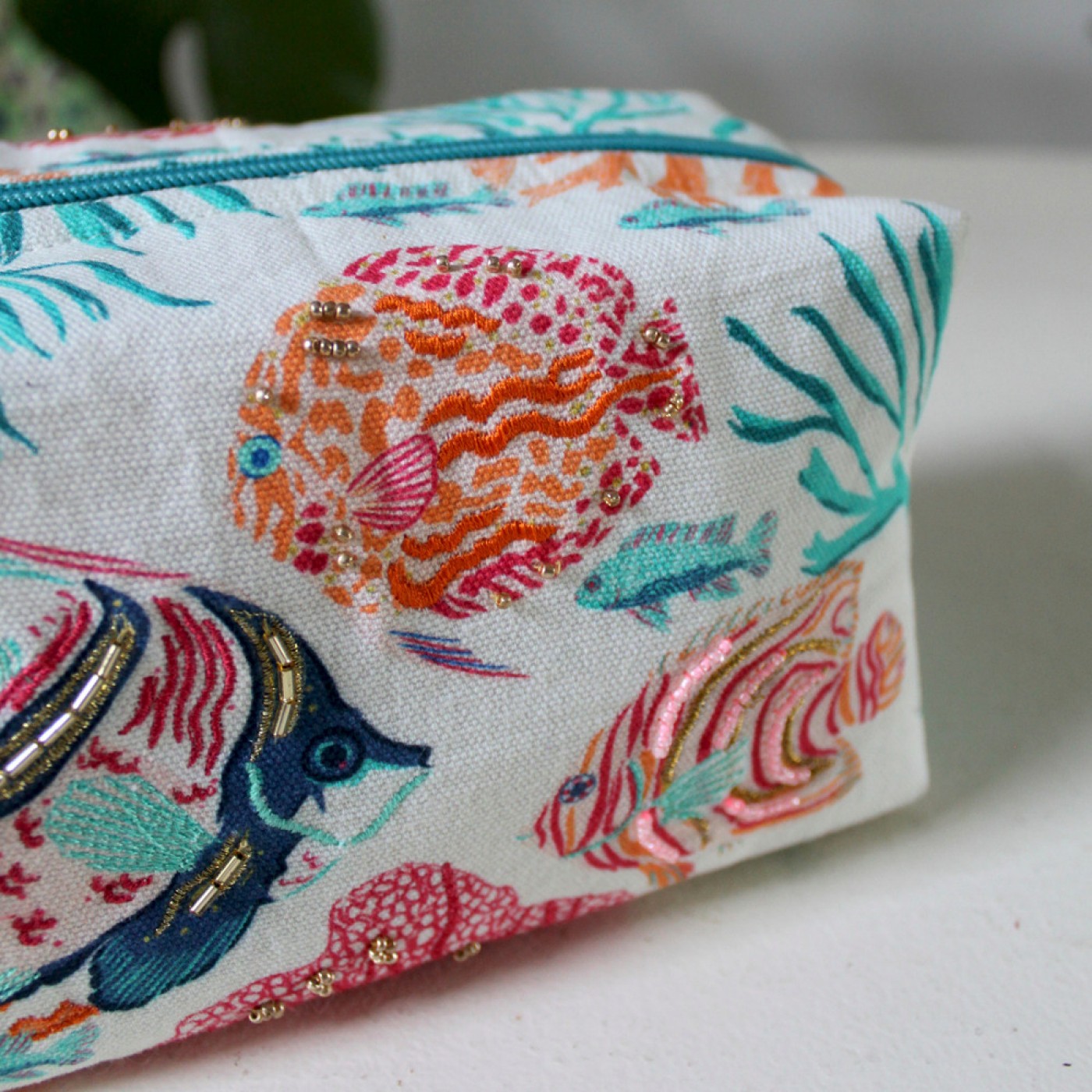 Coral Fish Cosmetic Bag — Bags & purses from Toolittle — additional view 2