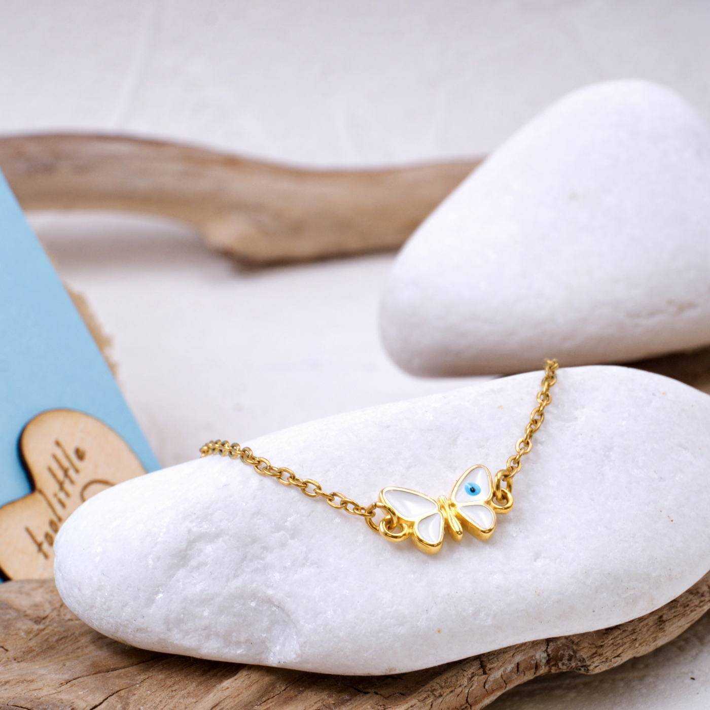 Butterfly Anklet Chain Bracelet — Anklets from Toolittle — additional view 2