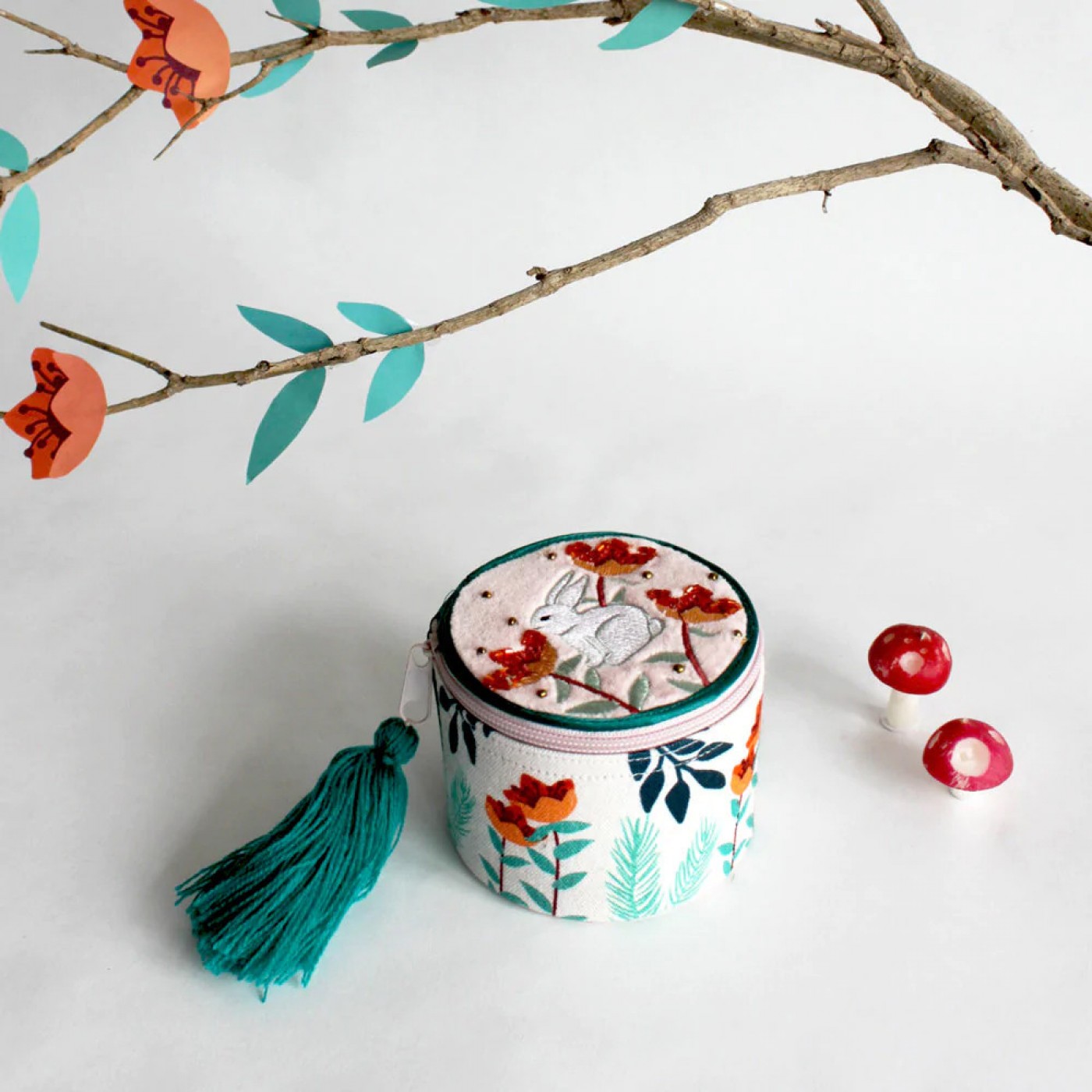 Secret Garden Rabbit Box — Jewellery storage from Toolittle — additional view 2