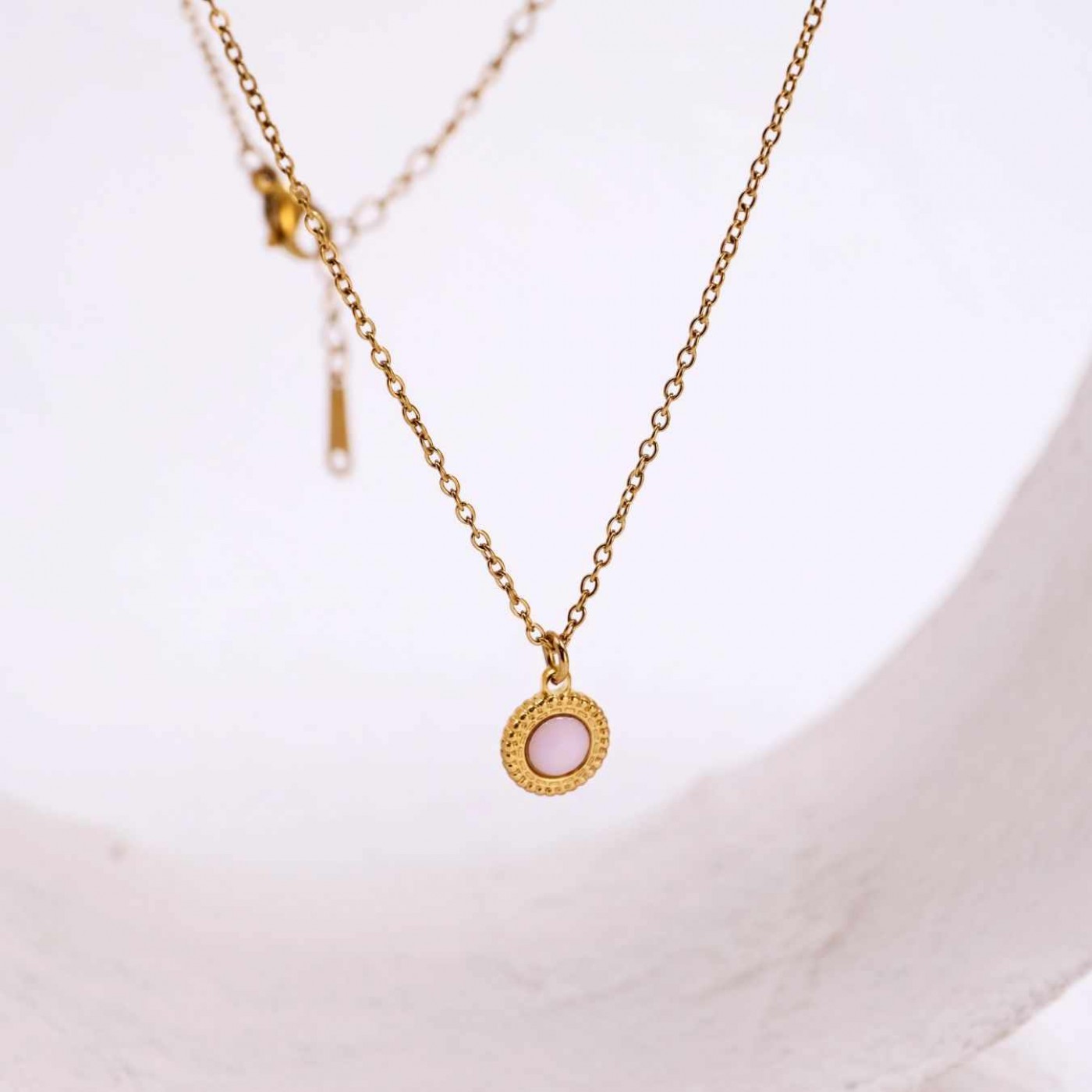 Stainless Steel Jewelry: Necklace with Crystal — Necklaces from Toolittle — additional view 3