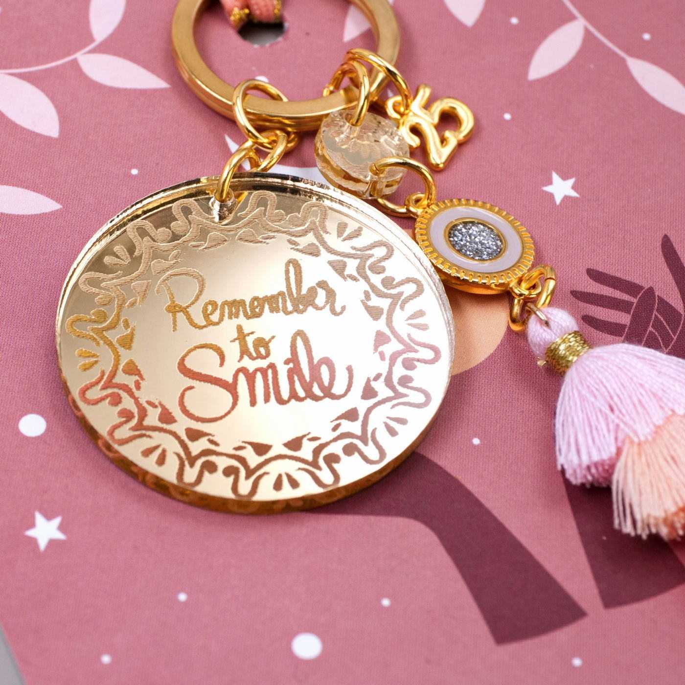 Remember to Smile Lucky Keychain — Pendants & charms from Toolittle — additional view 5