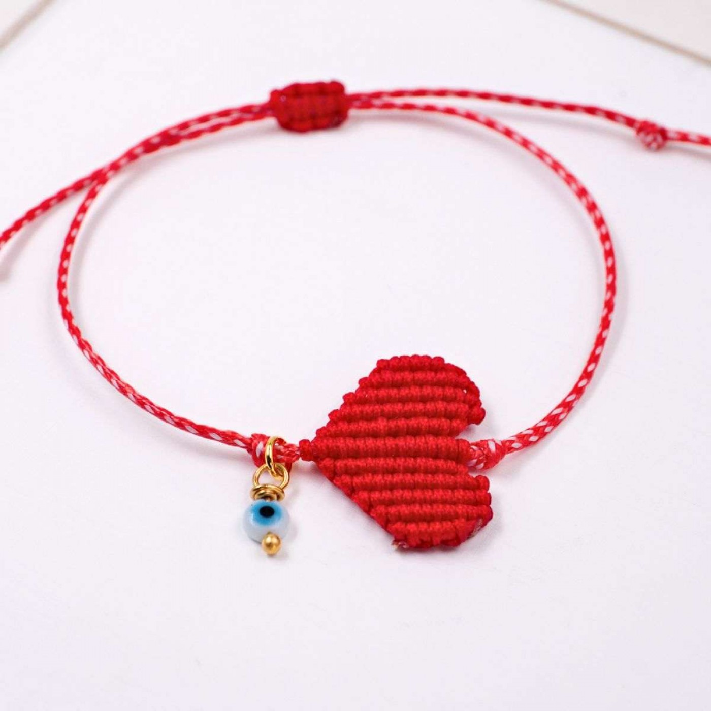 Women’s Martaki Bracelet | Knitted Heart — Bracelets from Toolittle — additional view 2