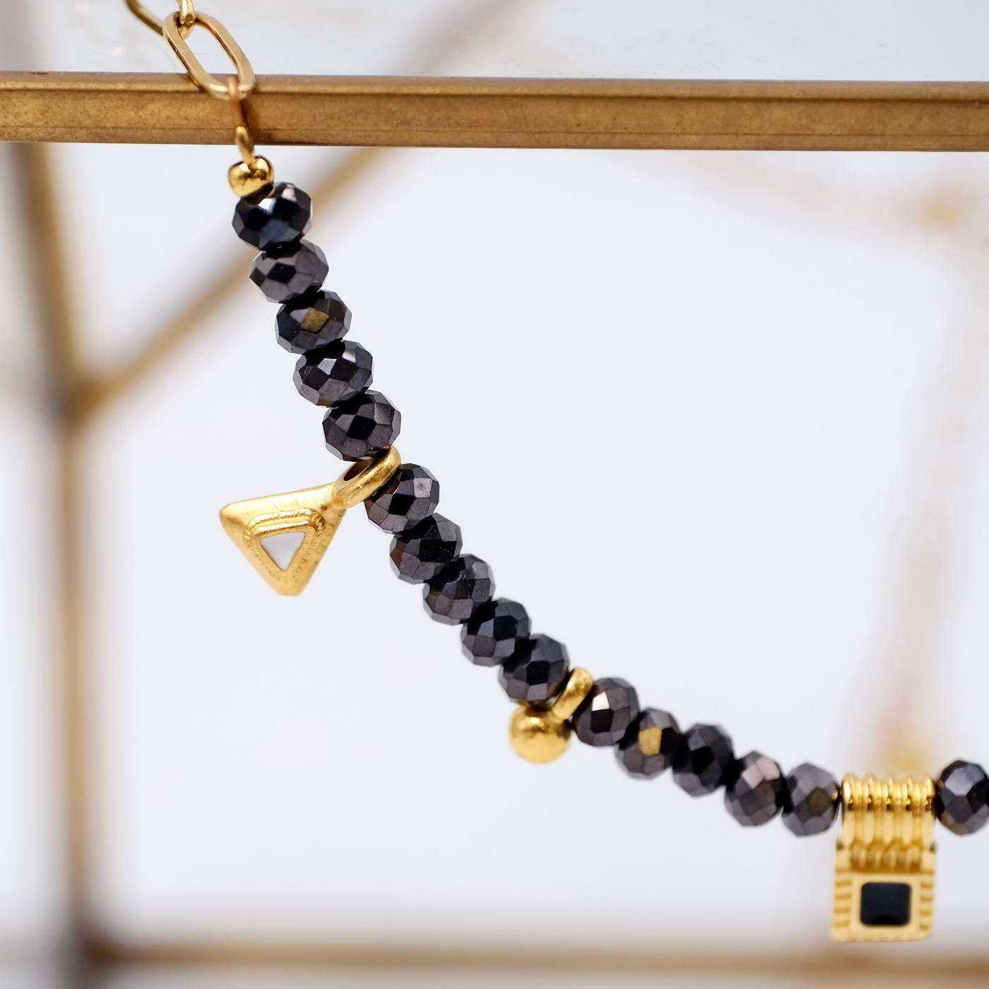 Pebbles Necklace with Enamel & Semi-precious stones — Necklaces from Toolittle — additional view 2