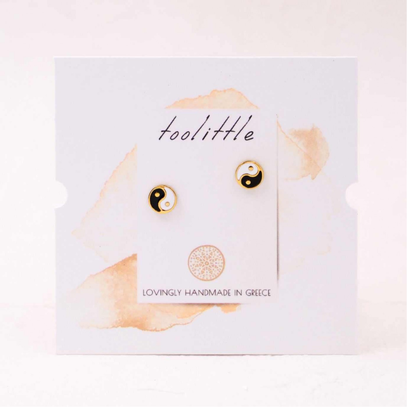 Yin & Yang Inox Earrings — Earrings from Toolittle — additional view 2