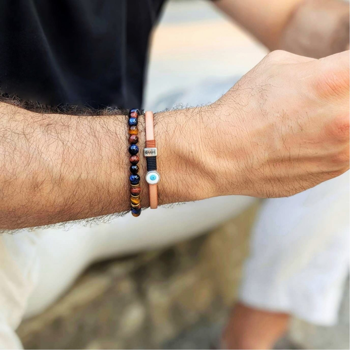 Stone Age Bracelet for Men — Bracelets from Toolittle — additional view 2