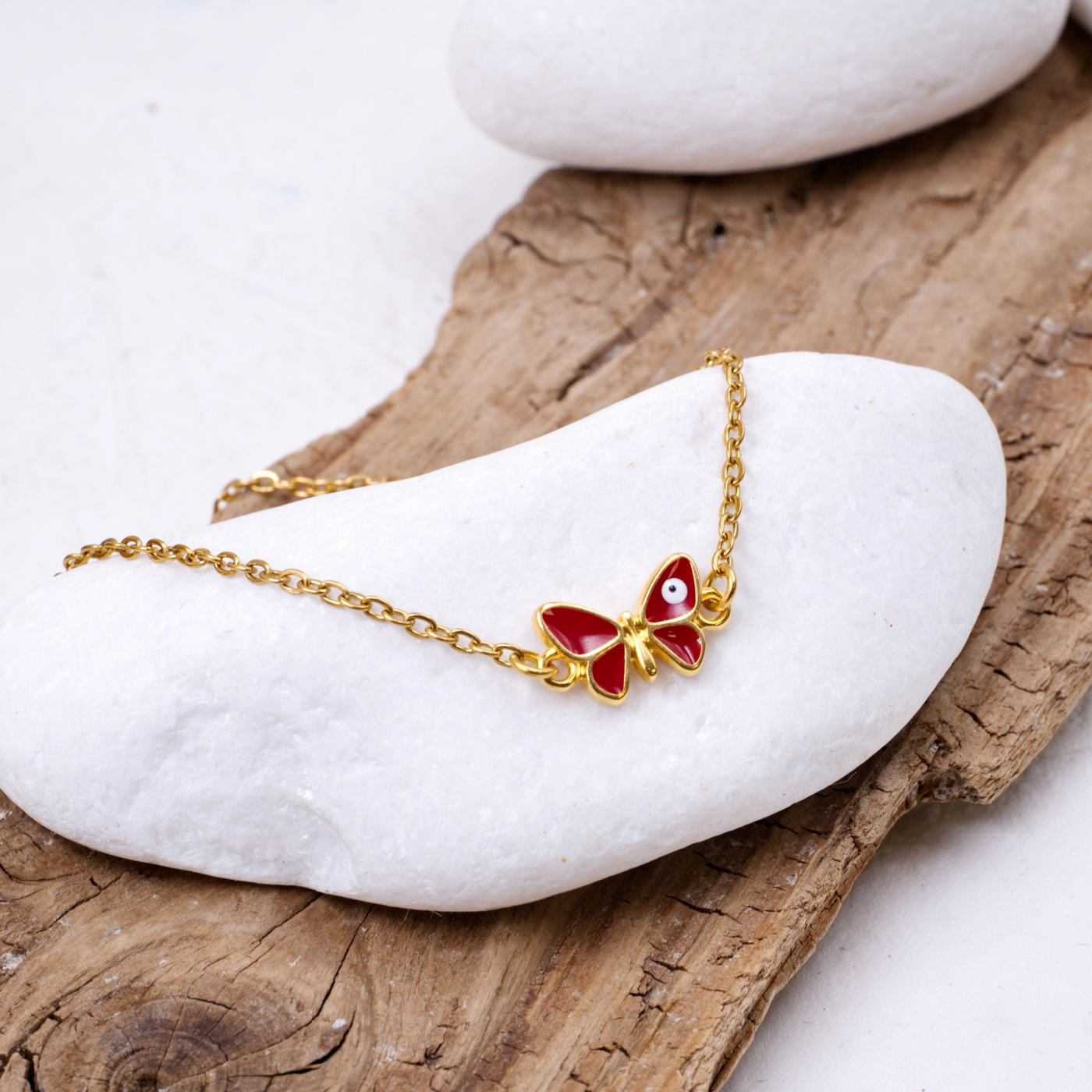 Butterfly Anklet Chain Bracelet — Anklets from Toolittle — additional view 4