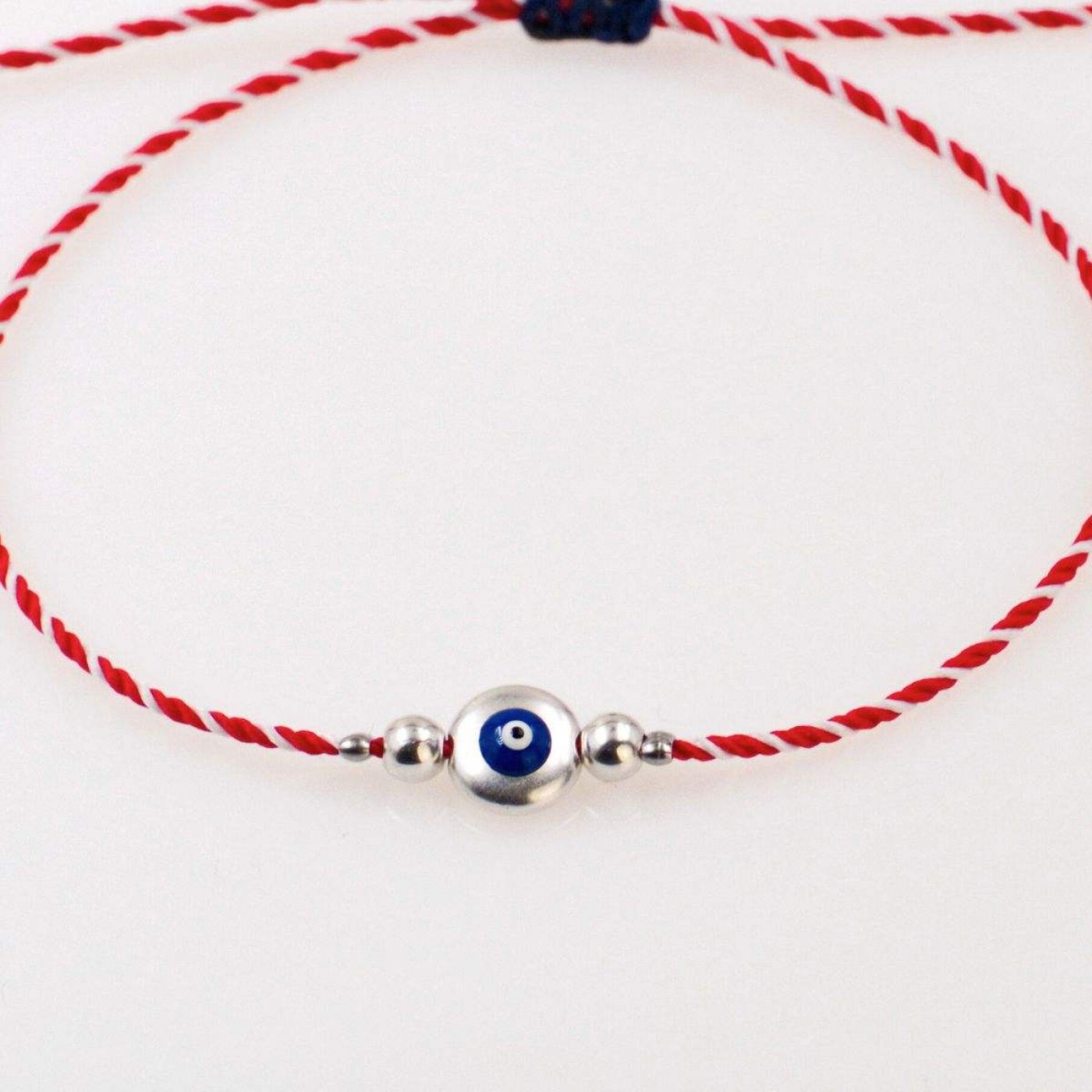 Unisex Martaki Bracelet with Evil Eye | Handmade — Bracelets from Toolittle — additional view 2
