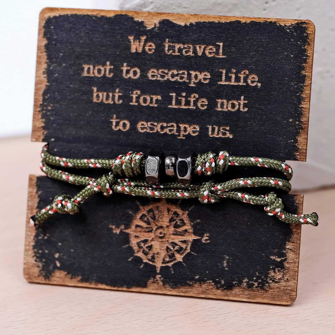 Men's bracelet Vintage Tag — Bracelets from Toolittle — additional view 2