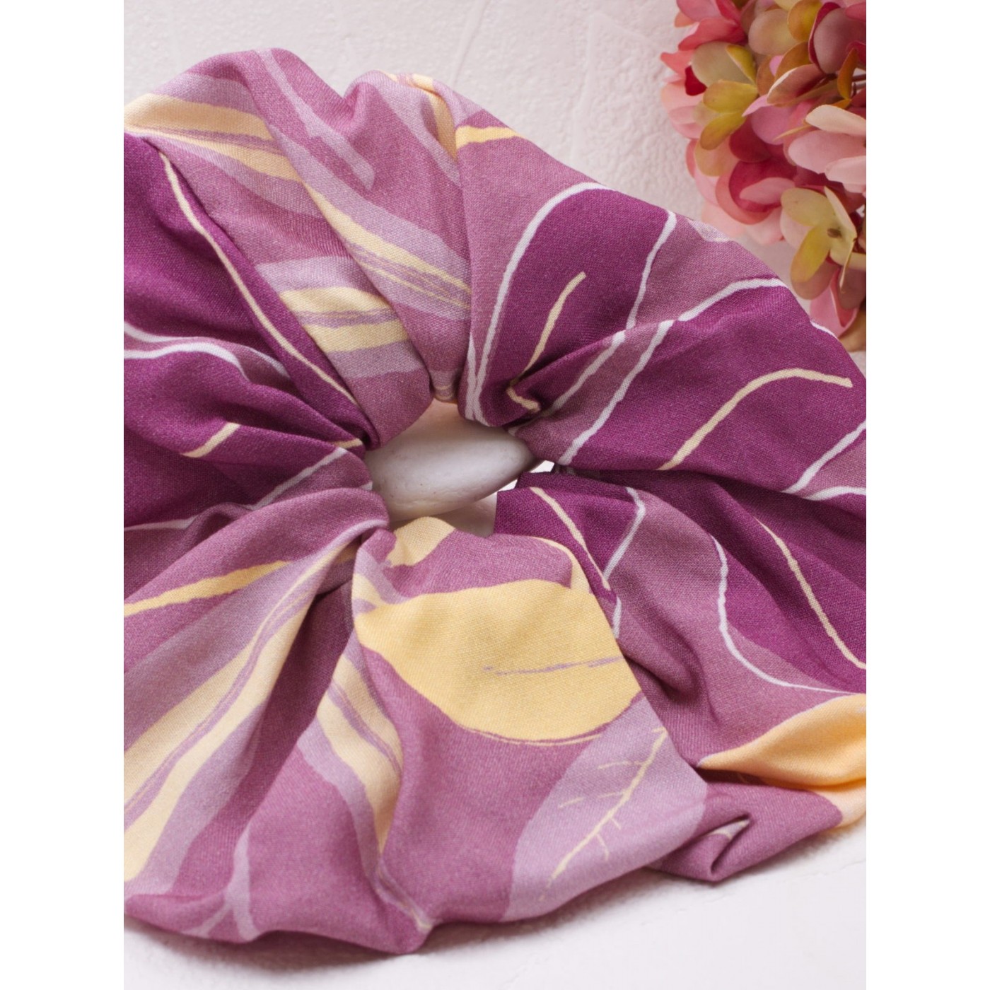 Peach Fuzz Oversized scrunchie by KOKKOSAMMOU — Scarves & wraps from Toolittle — additional view 3