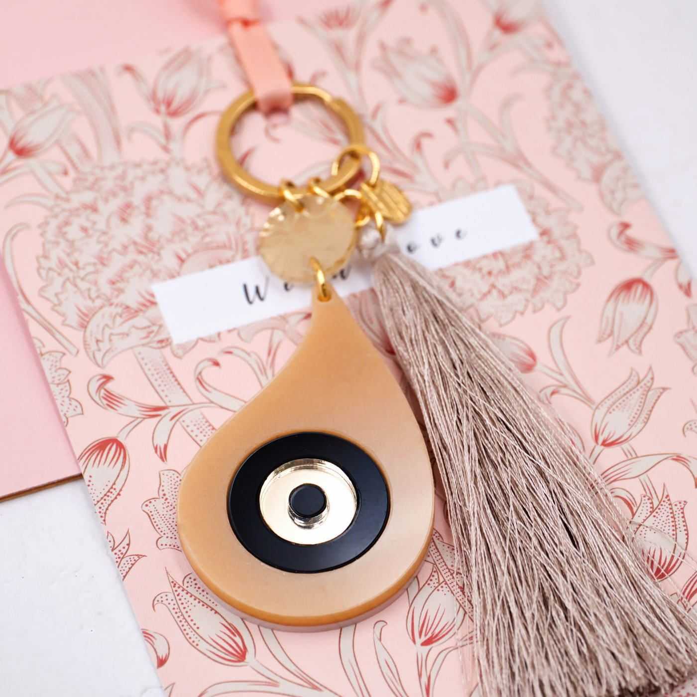 2026 Lucky Keychain with Evil Eye — Pendants & charms from Toolittle — additional view 2
