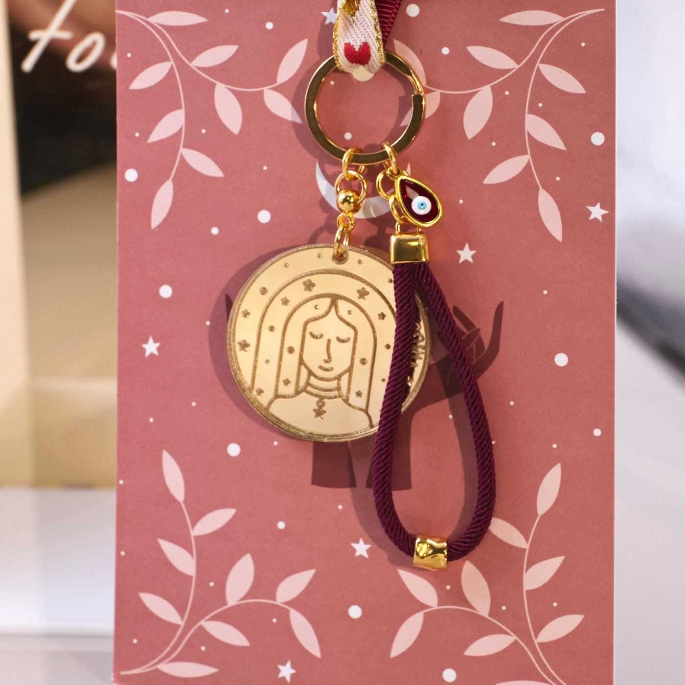 Virgo Sign Keychain — Pendants & charms from Toolittle — additional view 2