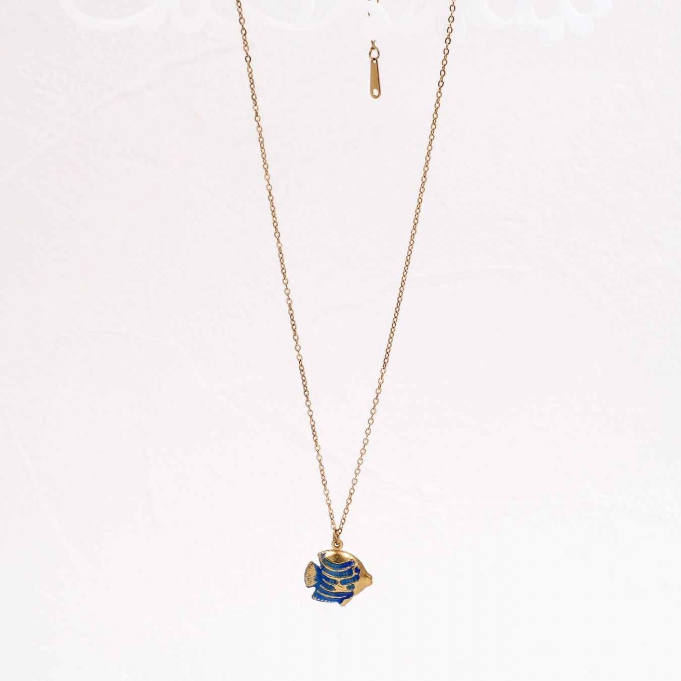Stainless Steel Jewelry: Tropical Fish Necklace — Necklaces from Toolittle — additional view 4