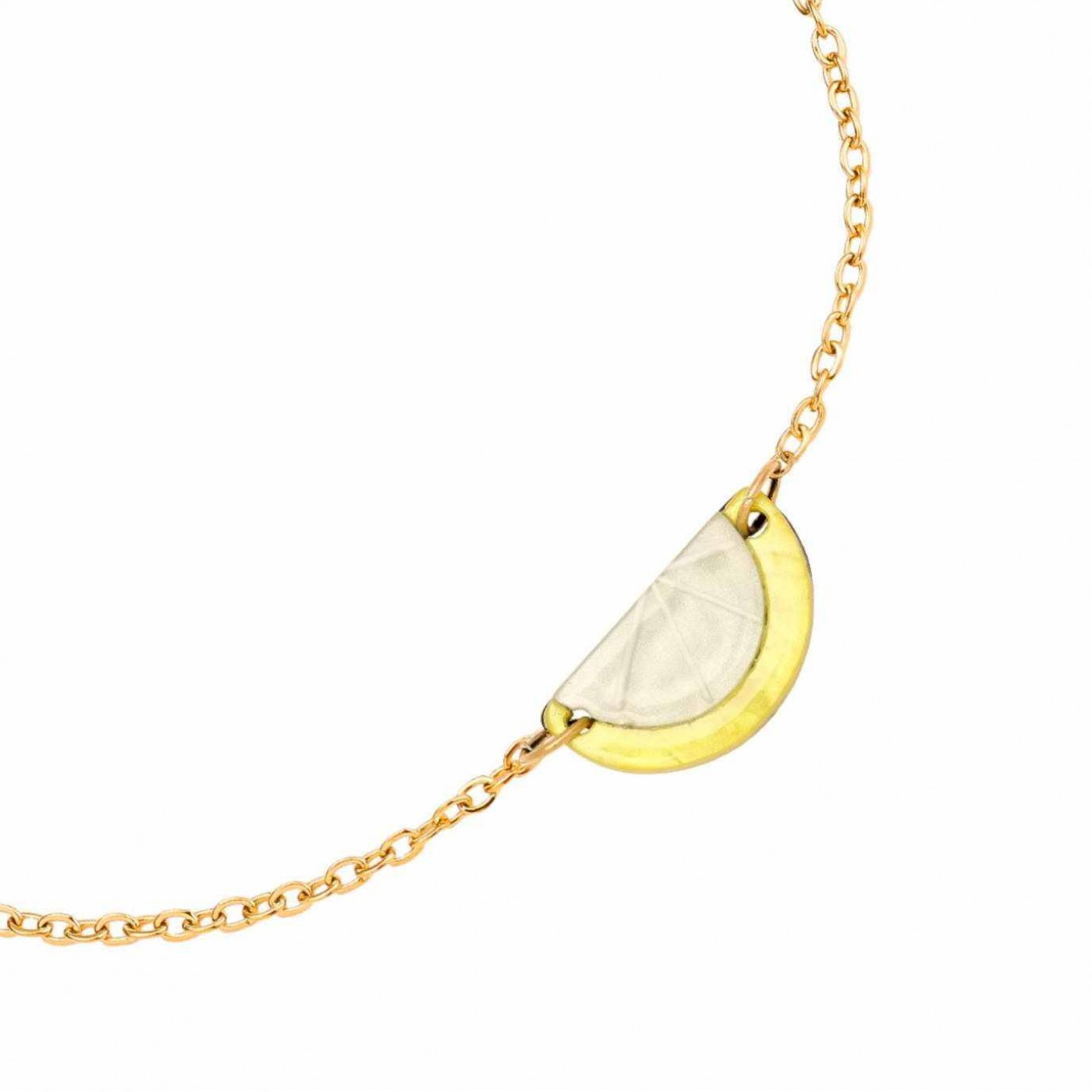 Lemon Inox Chain Bracelet — Bracelets from Toolittle — additional view 2