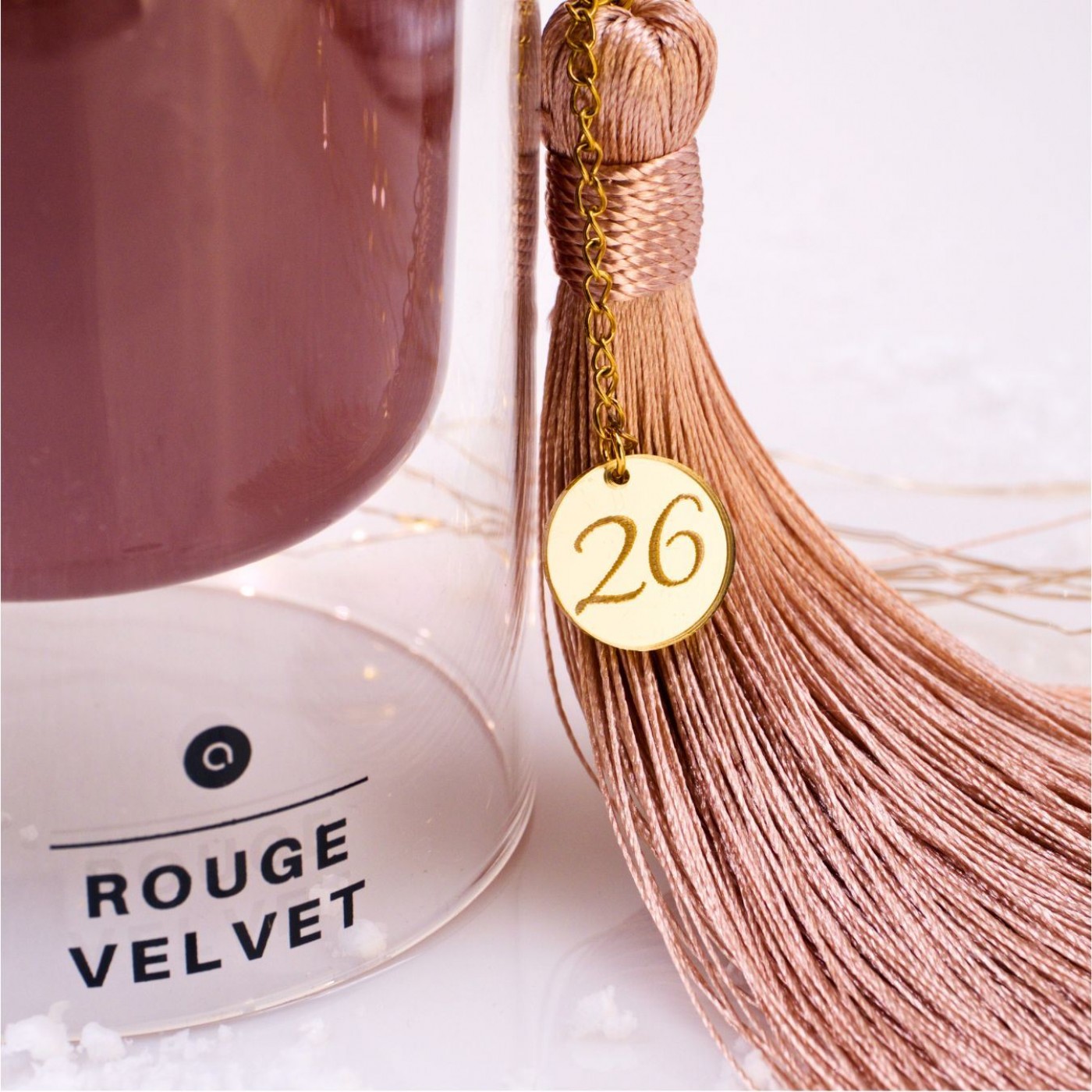 Scented 2026 Lucky Candle with Lid: Pomegranate & Glittered Evil Eye — Pendants & charms from Toolittle — additional view 4