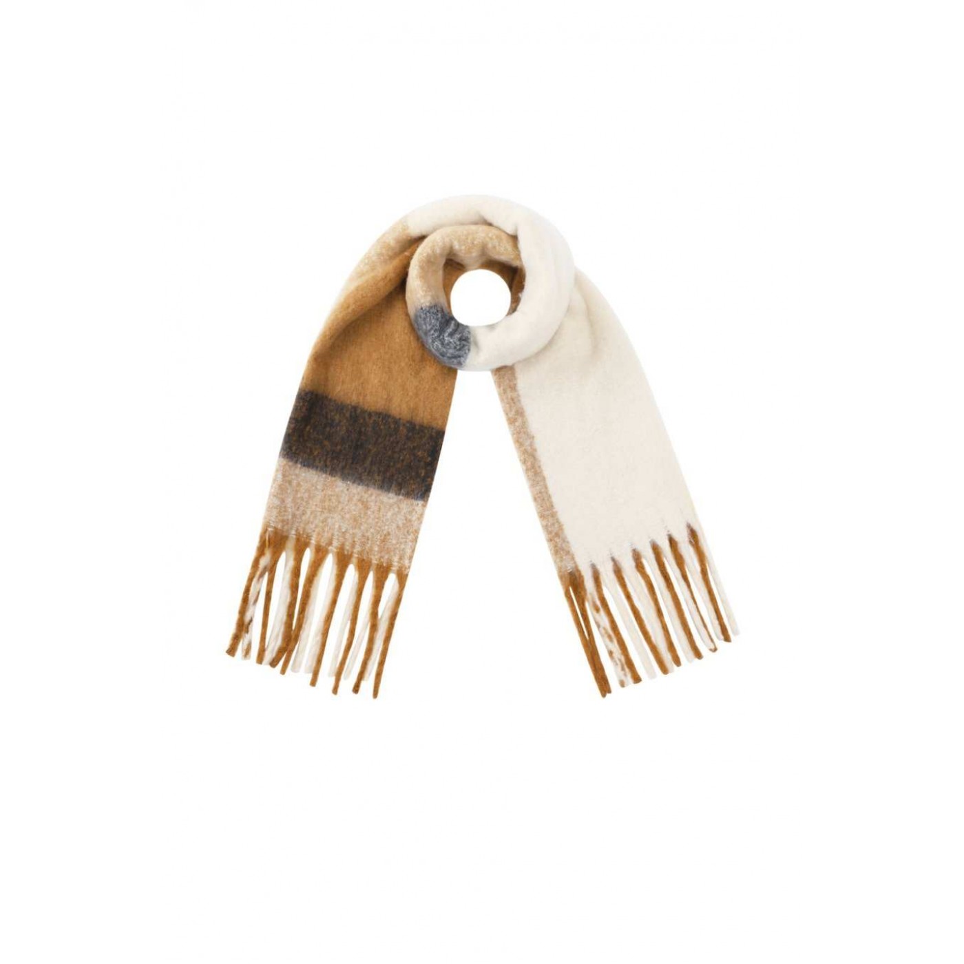Soft Scarf with Fringes – Miamossa Accessories — Scarves & wraps from Toolittle — additional view 4