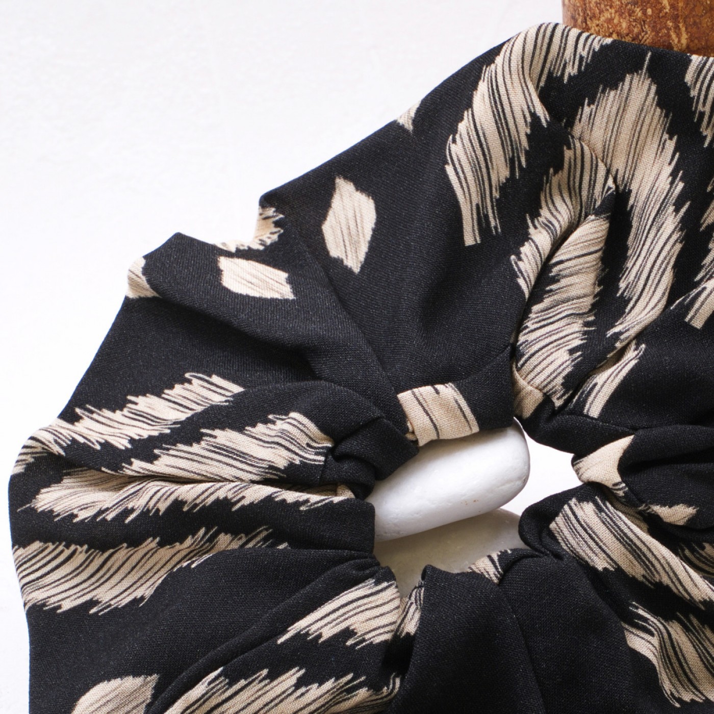 Samothraki Oversized scrunchie by KOKKOSAMMOU — Scarves & wraps from Toolittle — additional view 2
