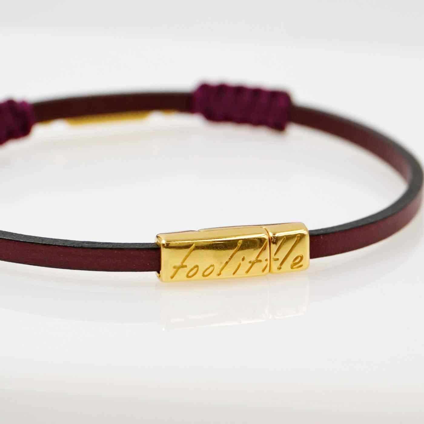 Leather Bracelet Toolittle Glitter — Bracelets from Toolittle — additional view 3