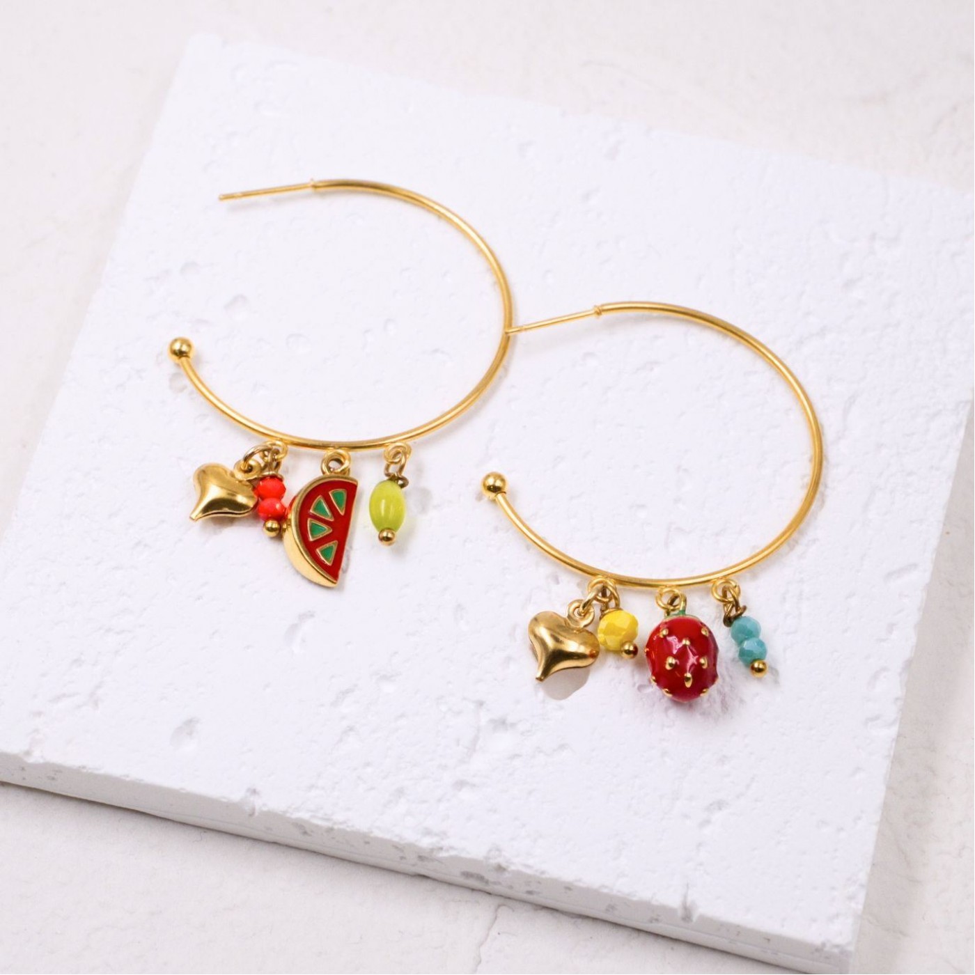 Fruit Collection Inox Earrings