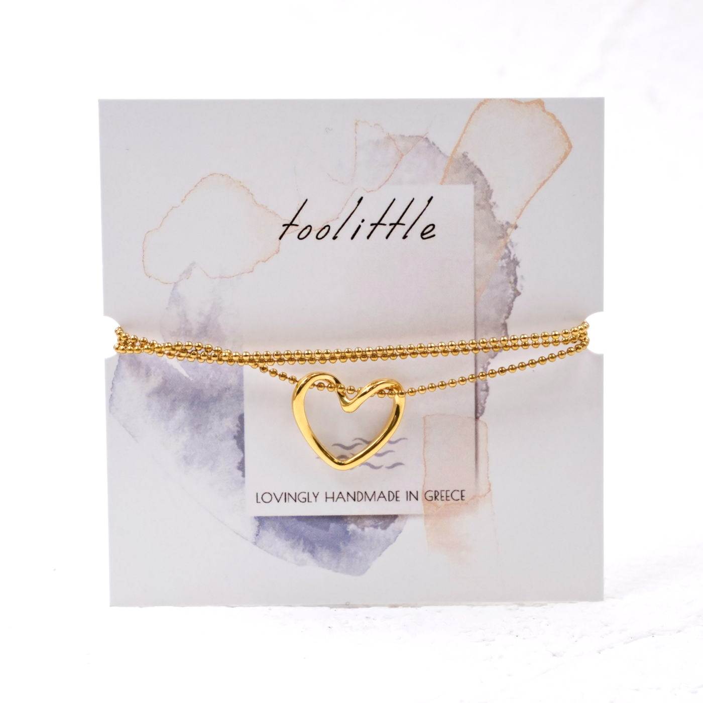 Stainless Steel Chain Heart Necklace — Necklaces from Toolittle — additional view 4
