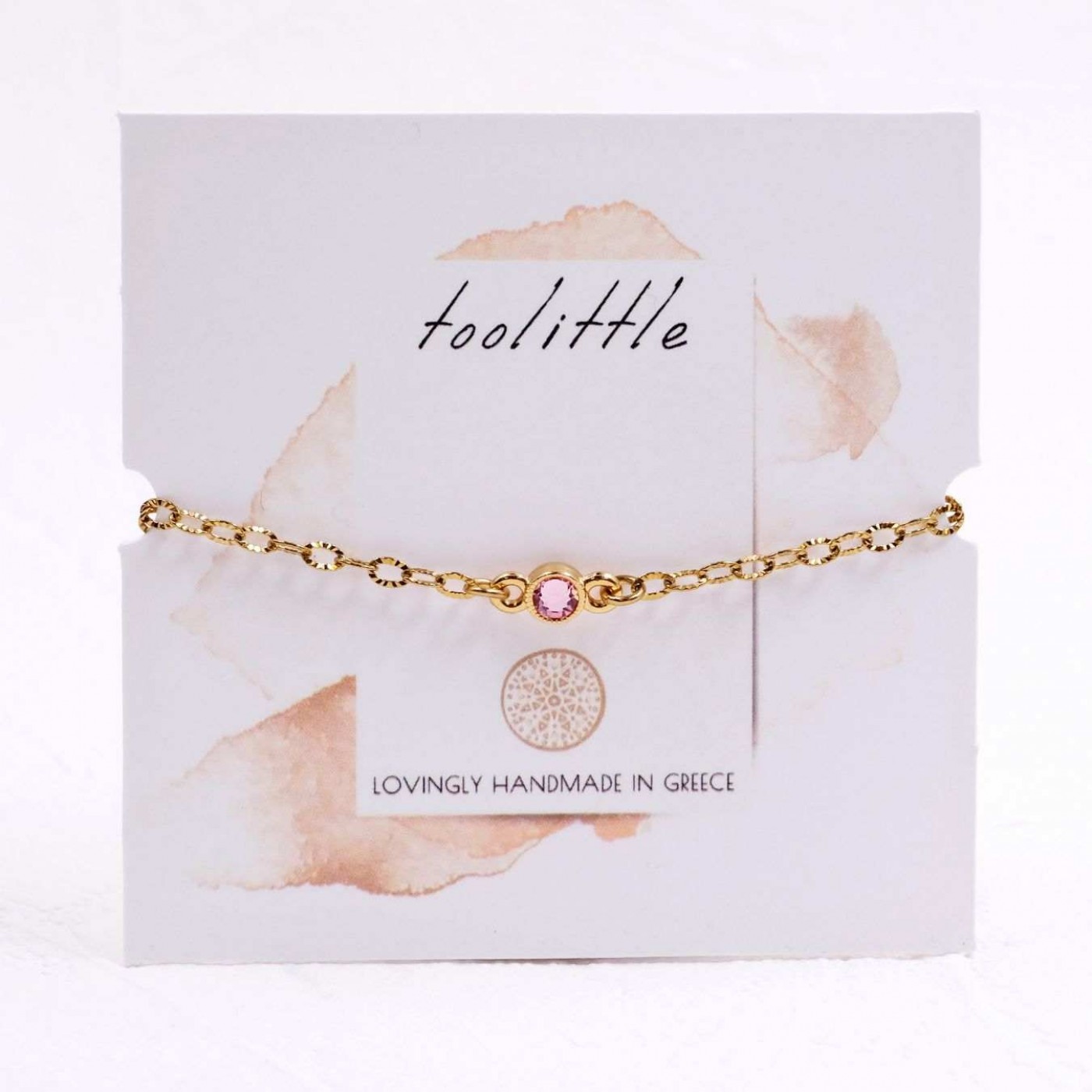 Chain Bracelet with Crystal — Bracelets from Toolittle — additional view 4
