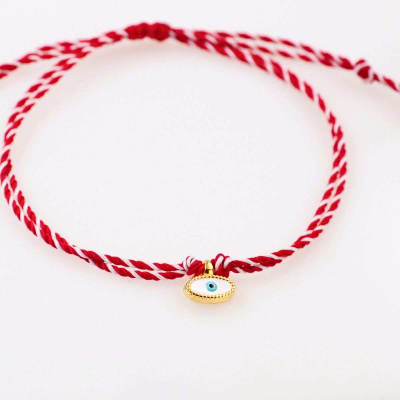Women’s Martaki Bracelet | Enamelled Evil Eye — Bracelets from Toolittle — additional view 3