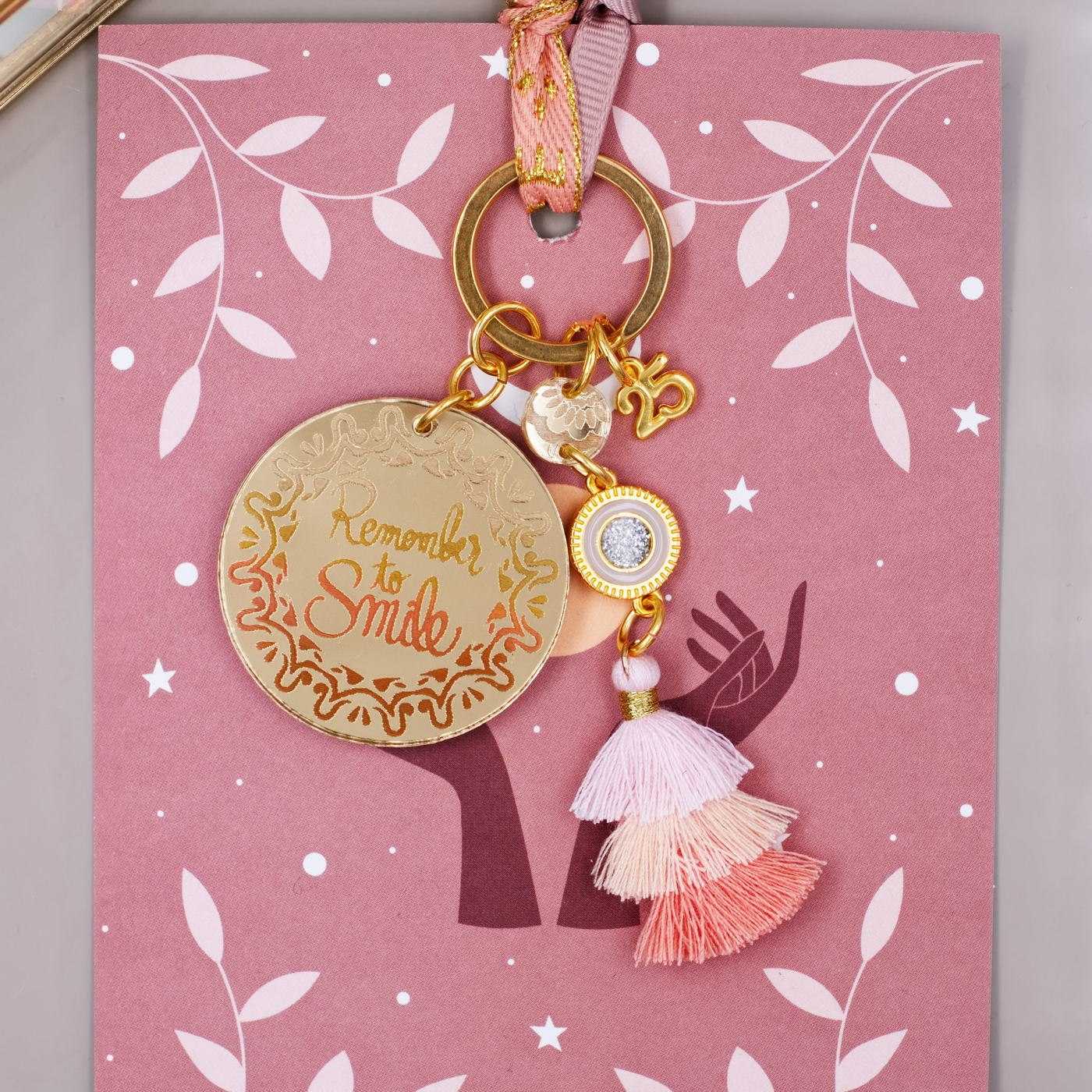 Remember to Smile Lucky Keychain — Pendants & charms from Toolittle — additional view 2