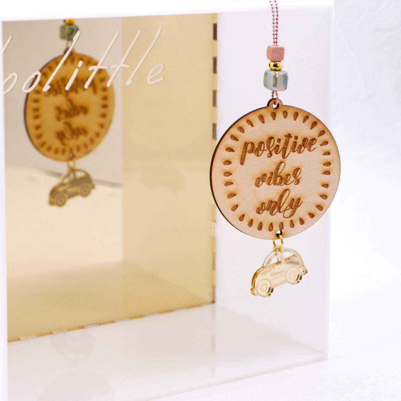 Positive Vibes Good luck Car charm — Pendants & charms from Toolittle — additional view 3
