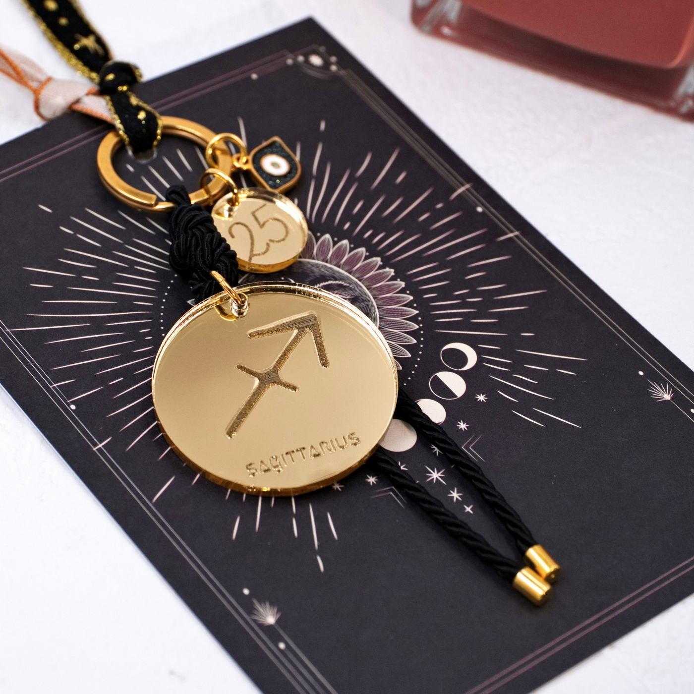 Sagittarius Sign Lucky Keychain — Pendants & charms from Toolittle — additional view 2