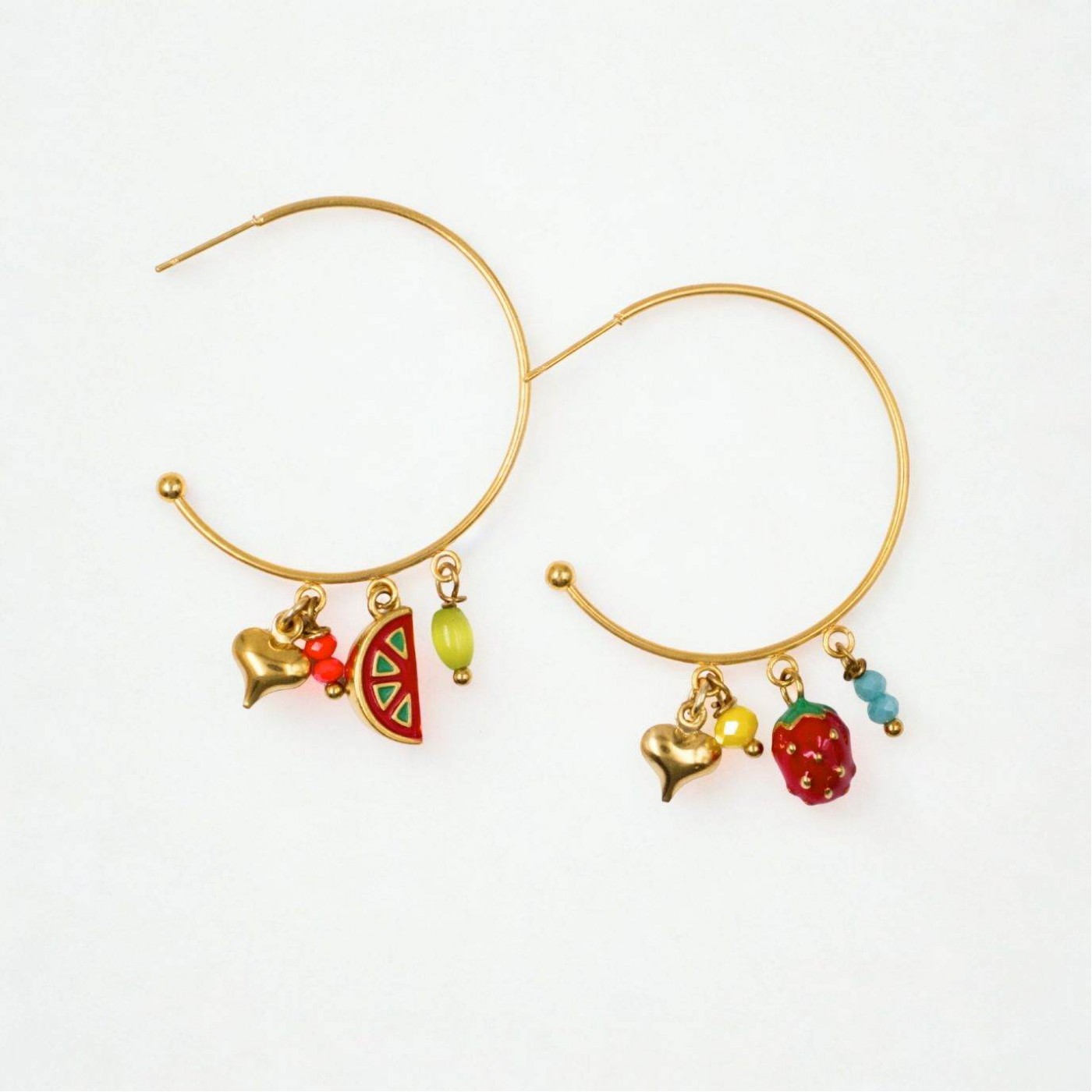 Fruit Collection Inox Earrings — Earrings from Toolittle — additional view 6